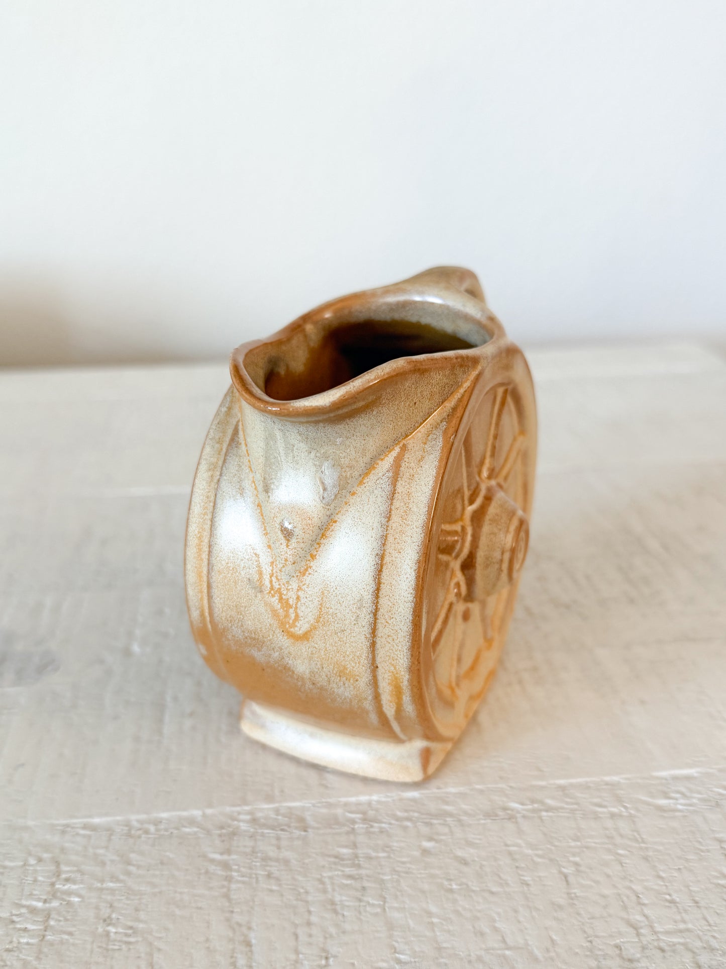 Frankoma Wagon Wheel Creamer