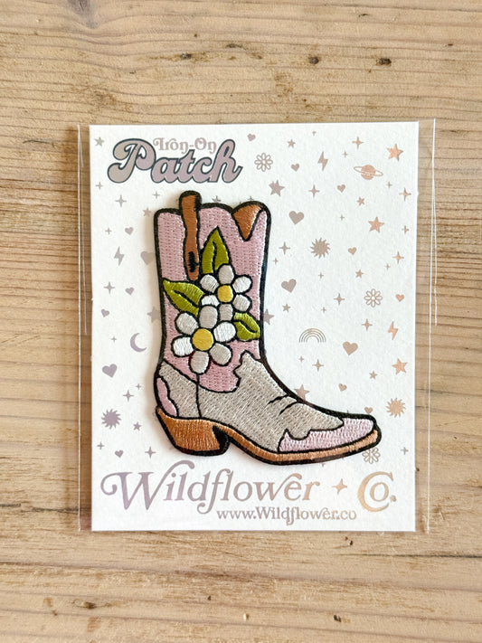 Cowgirl Boot Patch