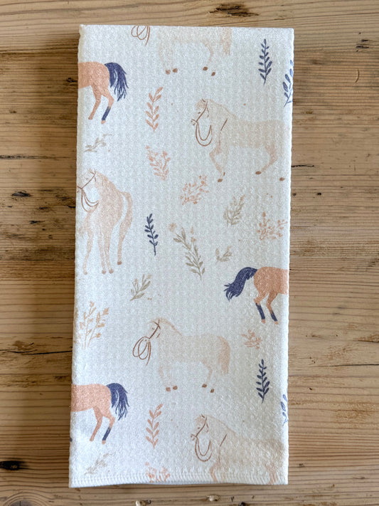 Prairie Pony Kitchen Towel