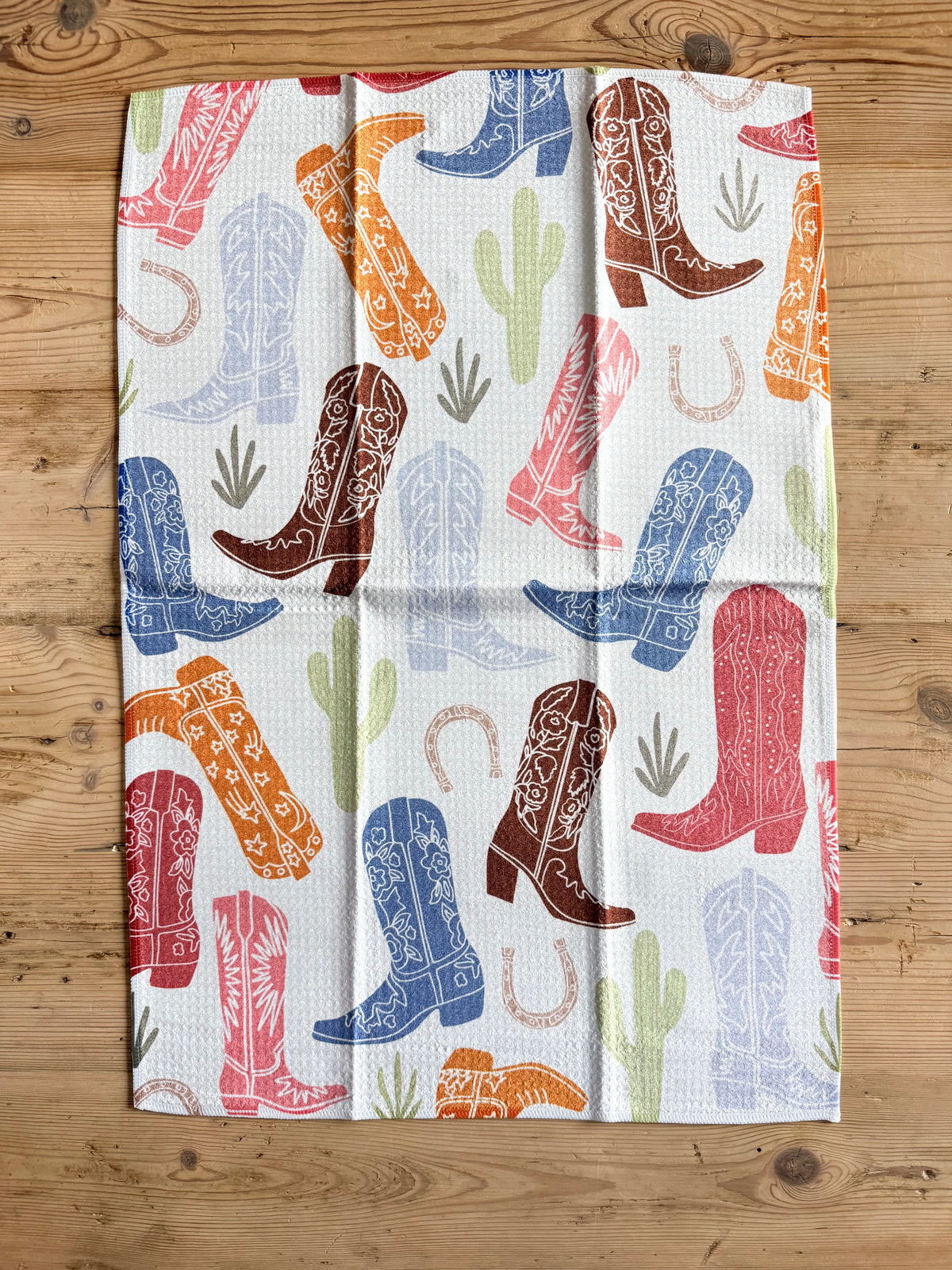 Boot Scootin' Kitchen Towel