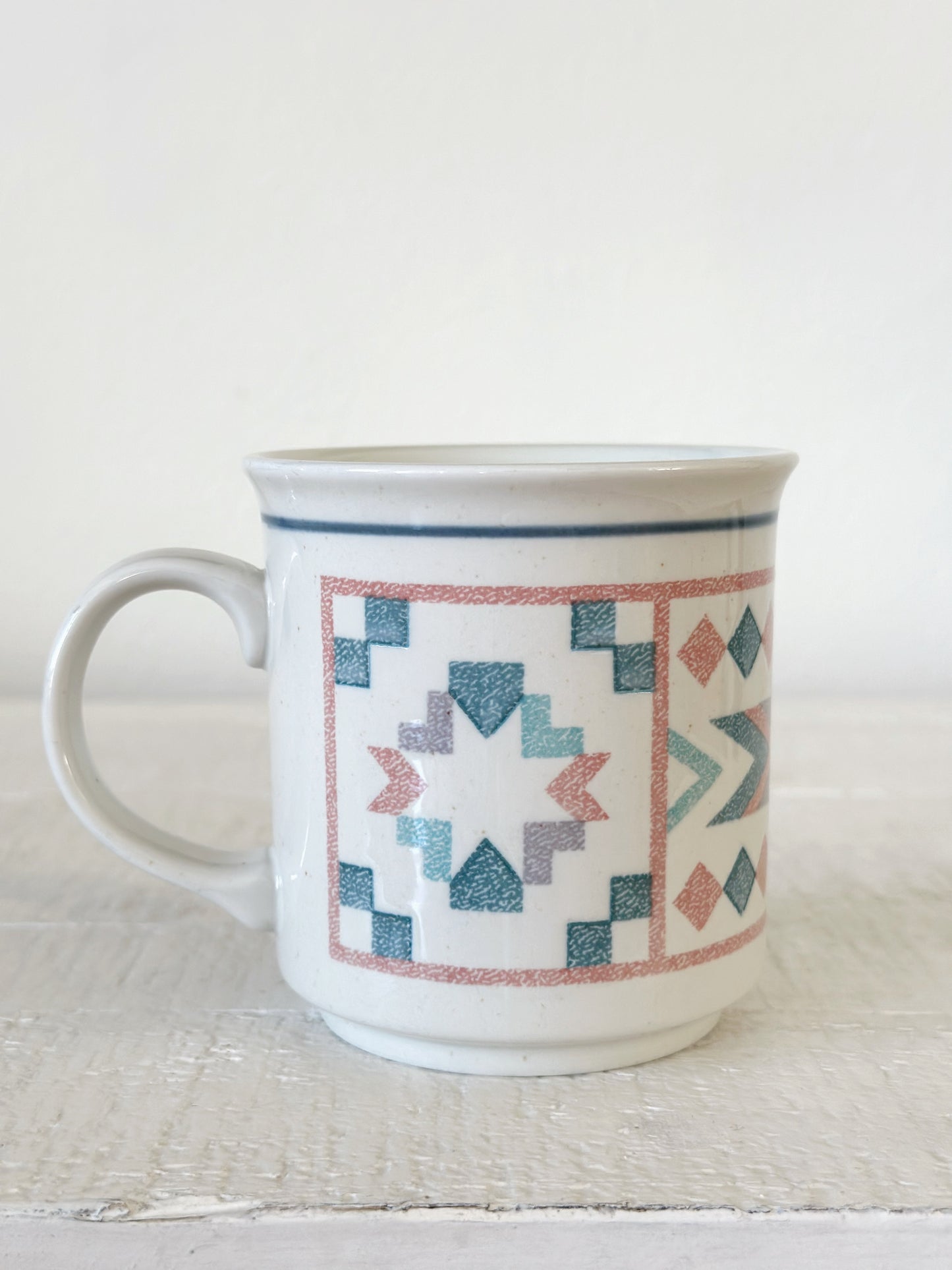 Vintage Aztec Quilt Mug