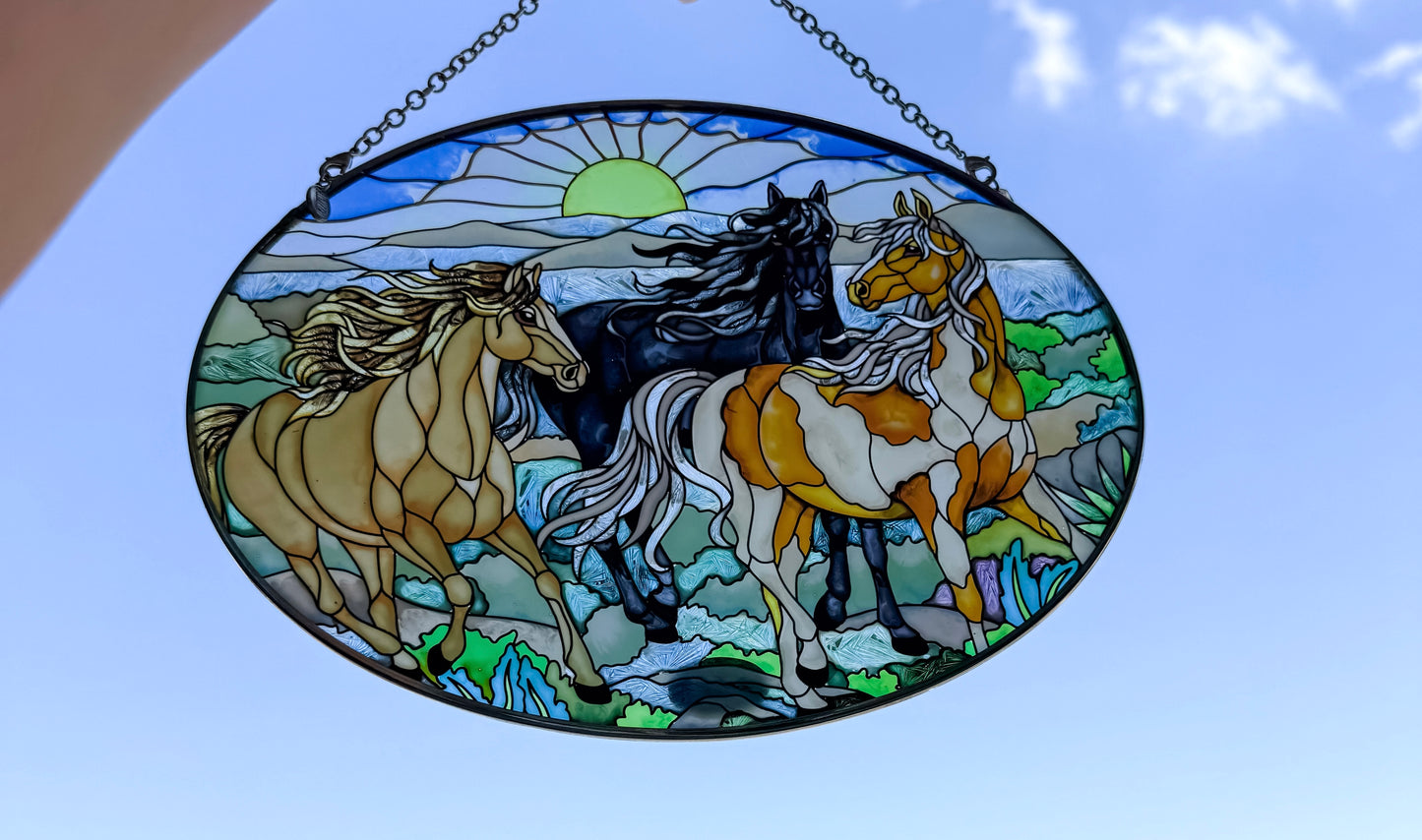Vintage Horse Sun Catcher