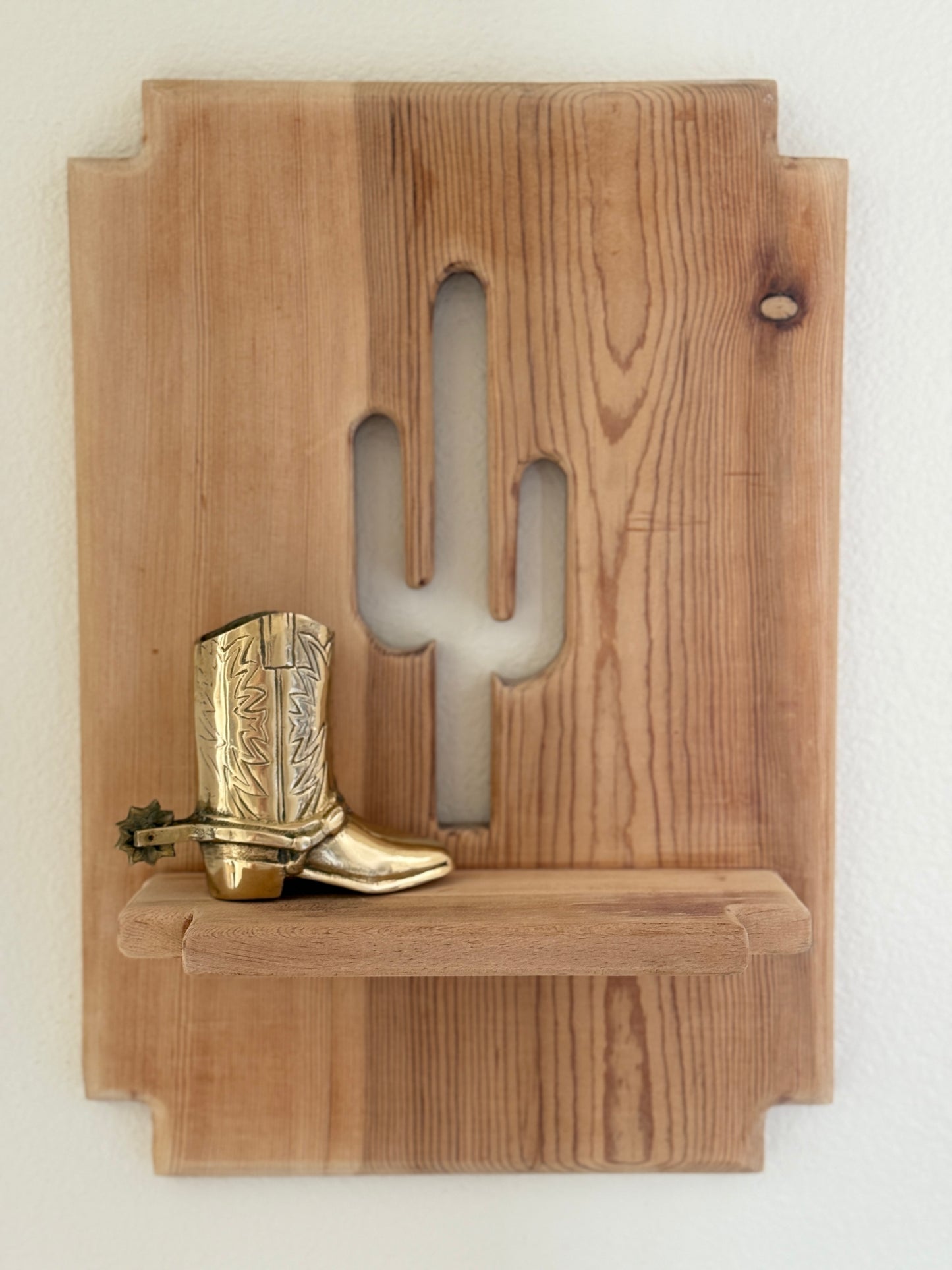 Vintage Brass Boot