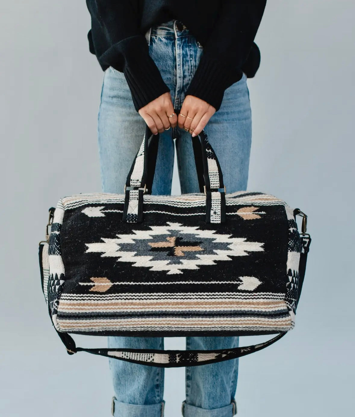 Aztec Duffle (Black Multi)