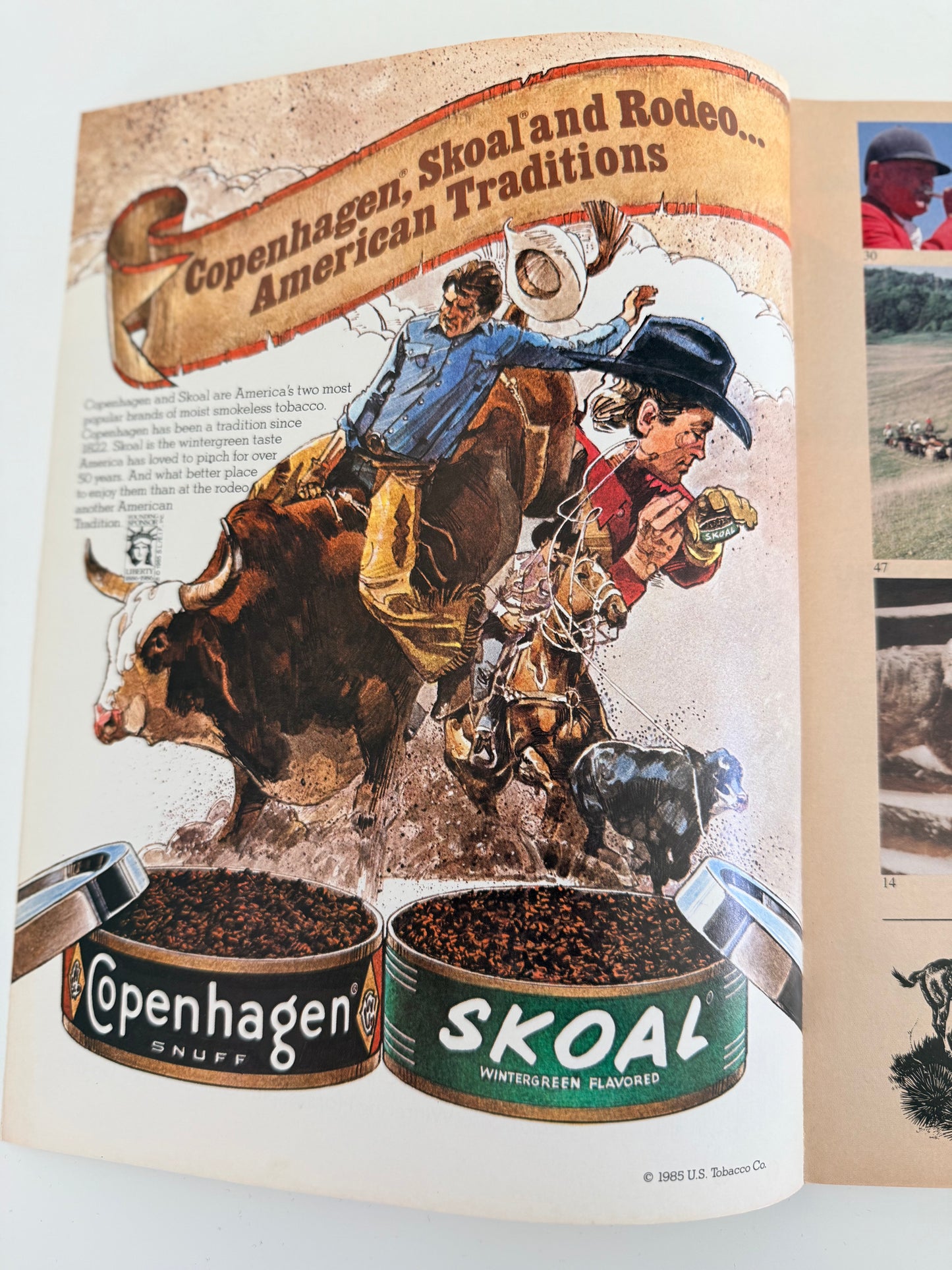 Vintage Western Horseman Magazine 1985
