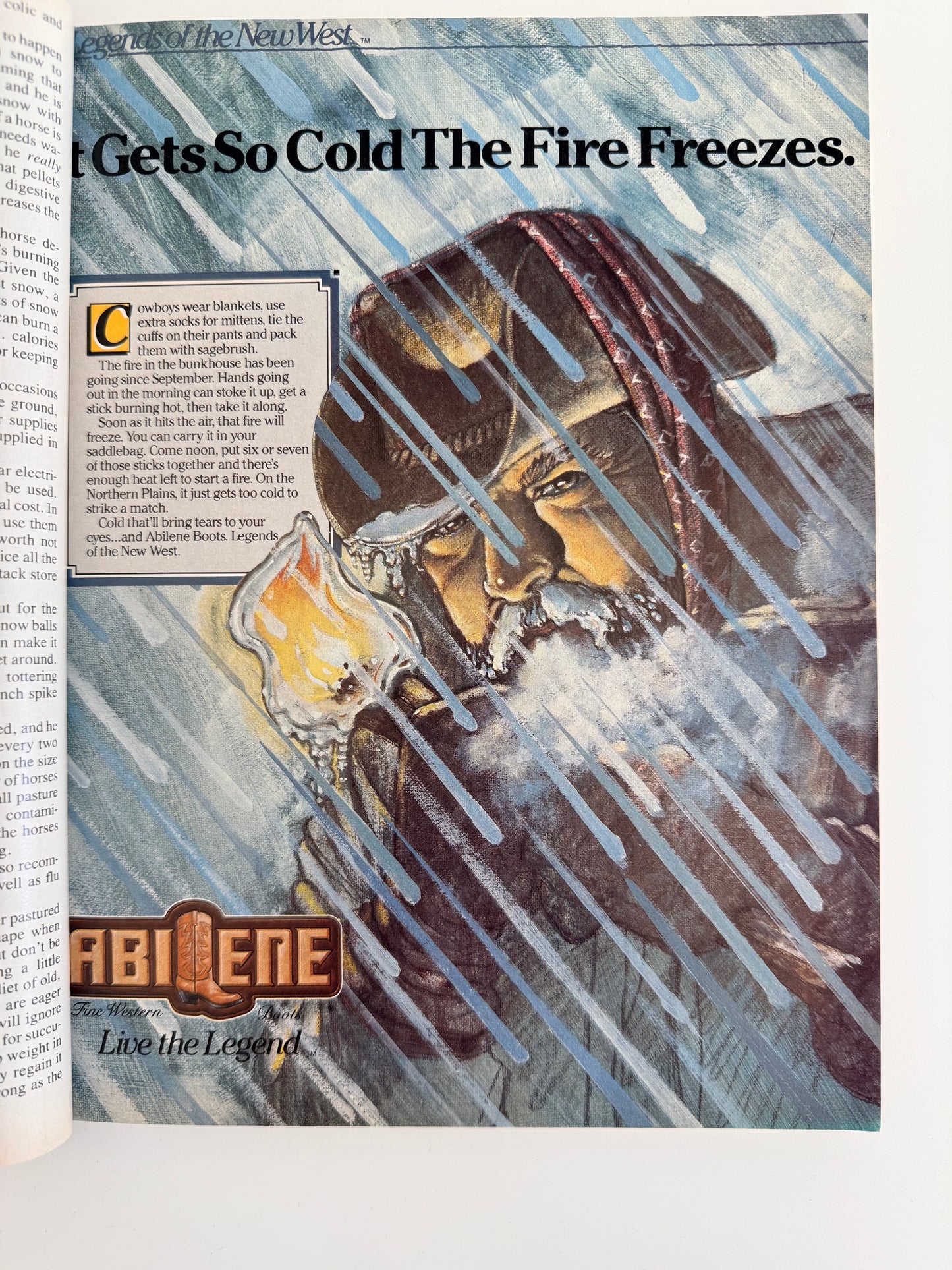 Vintage Western Horseman Magazine 1985