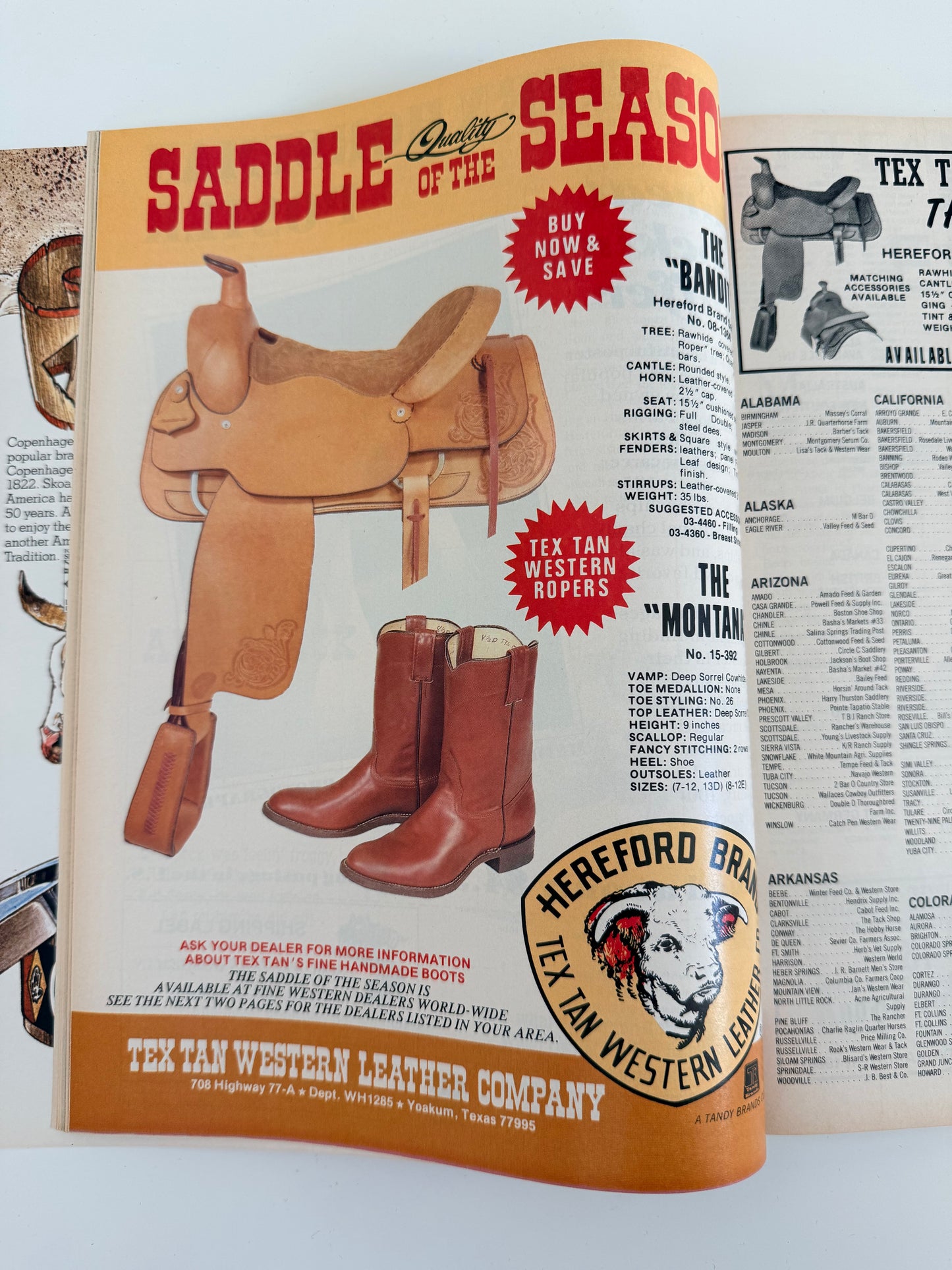 Vintage Western Horseman Magazine 1985