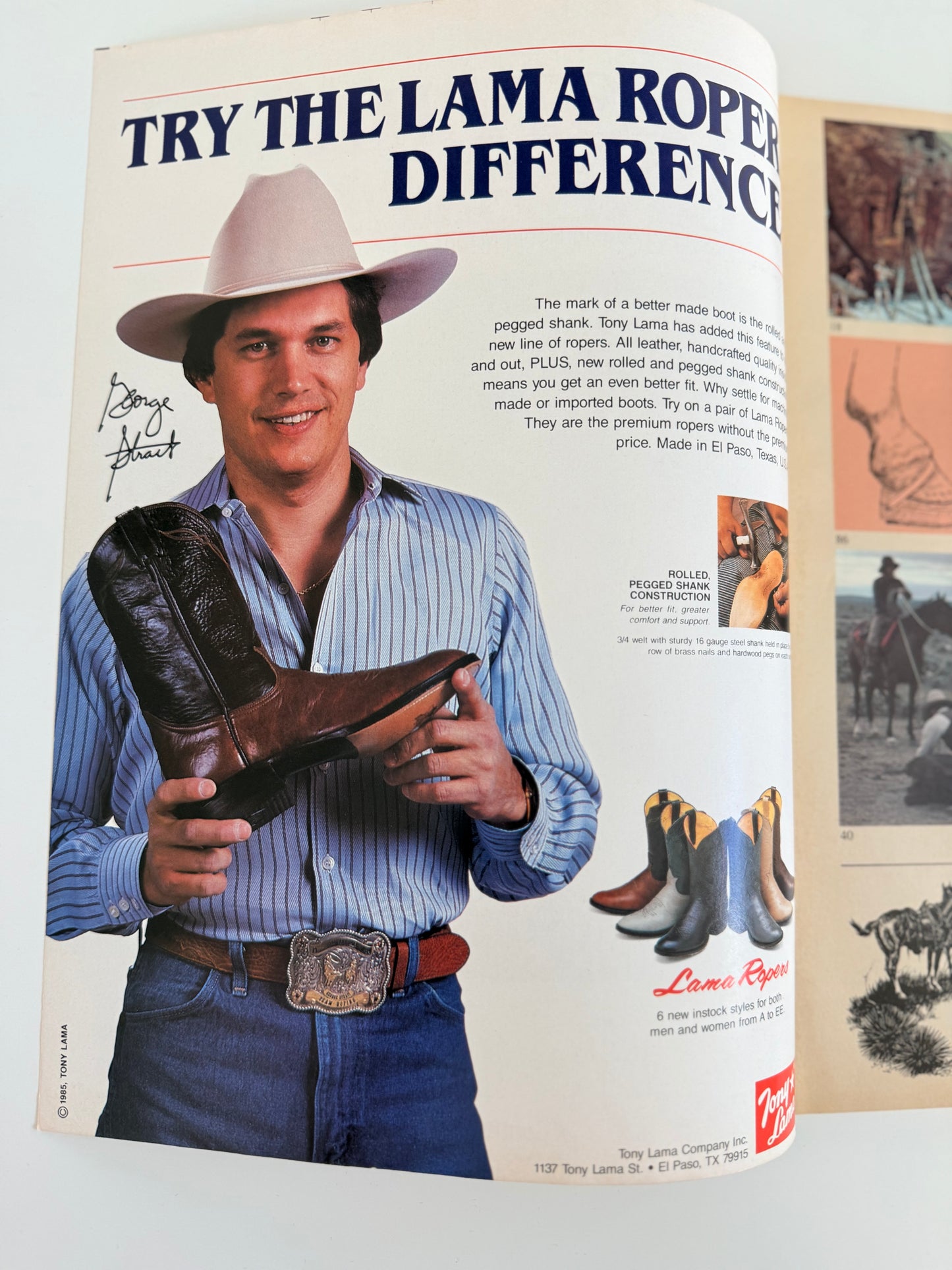 Vintage Western Horseman Magazine 1985