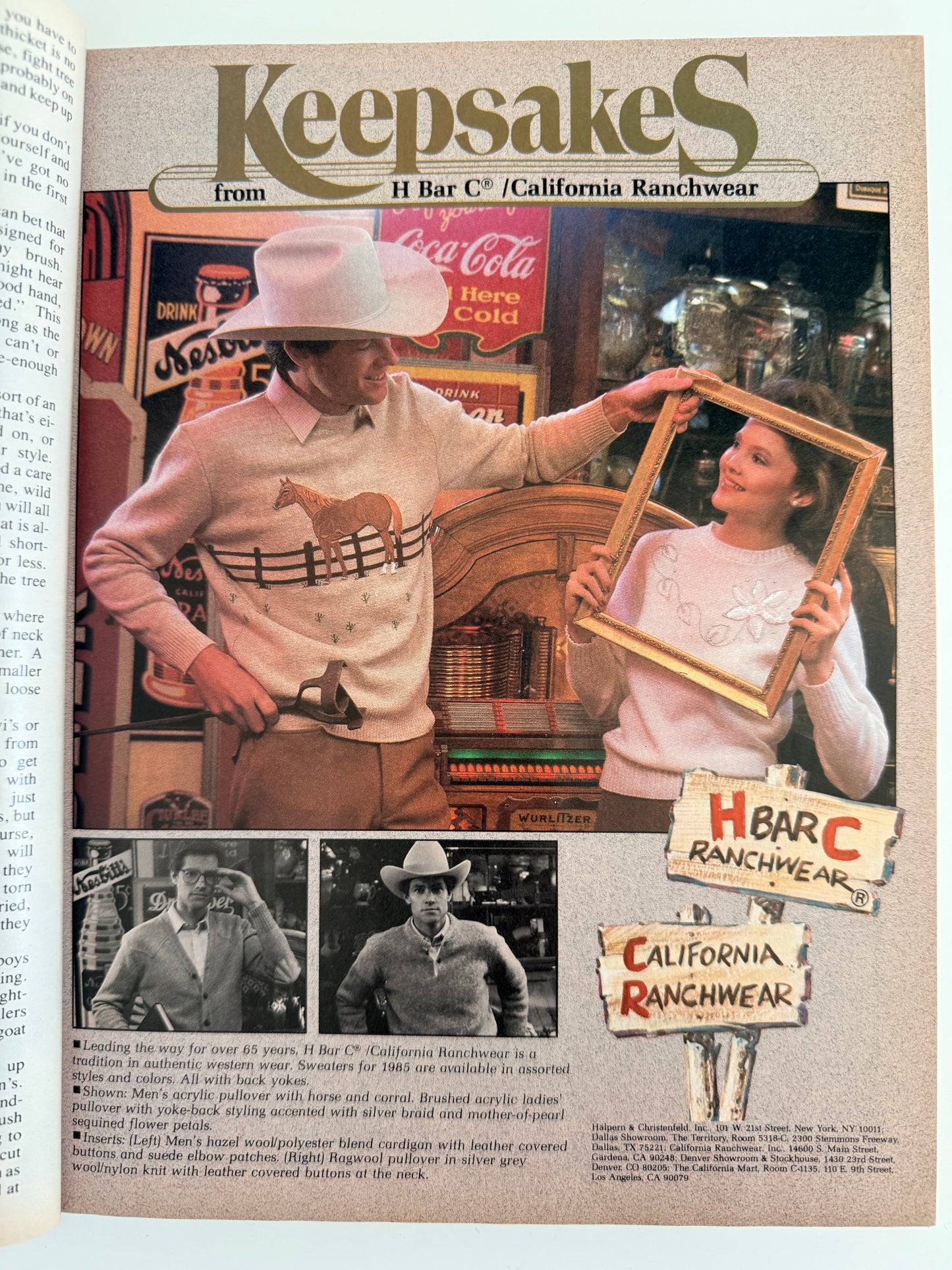 Vintage Western Horseman Magazine 1985