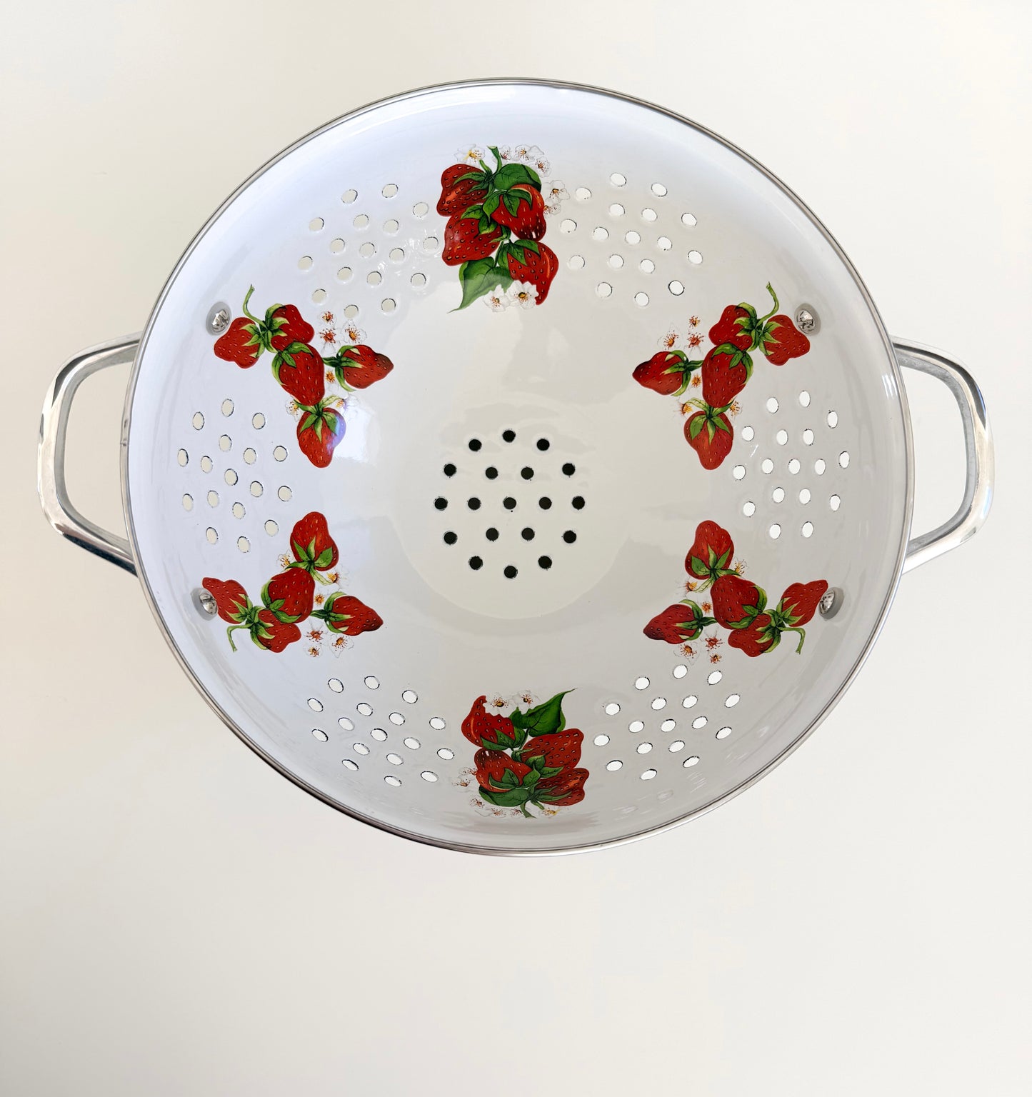 Vintage Strawberry Colander