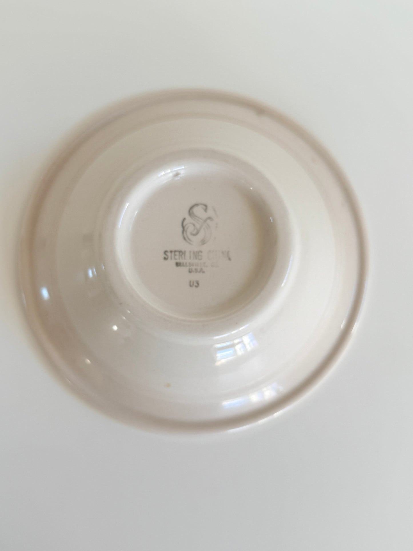Vintage Sterling China El Rancho Western Bowl