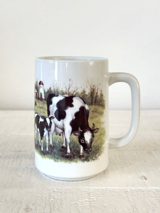 Vintage Mama Cow Mug (Large)