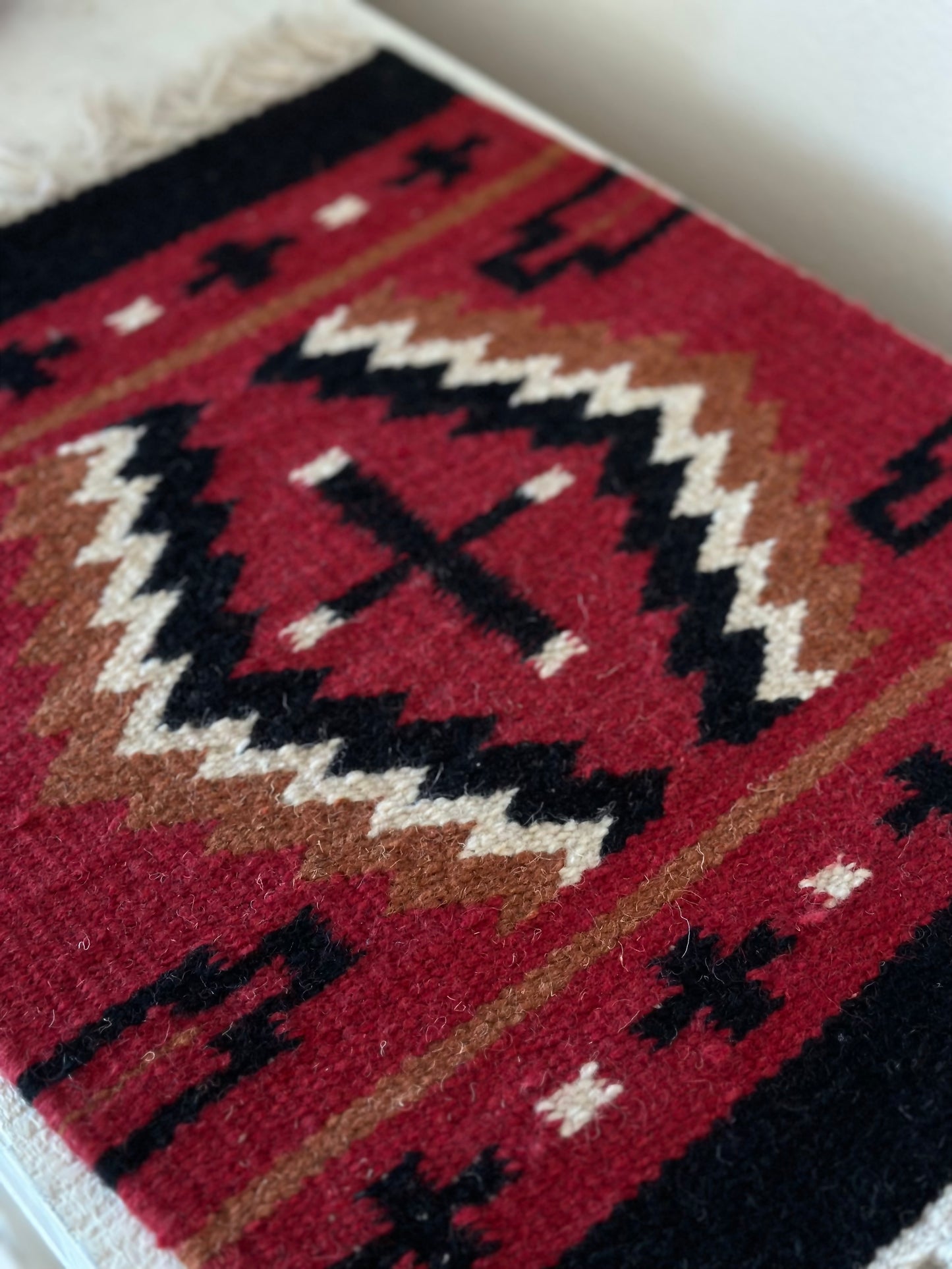 Large Chimayo Table Mat (Red)