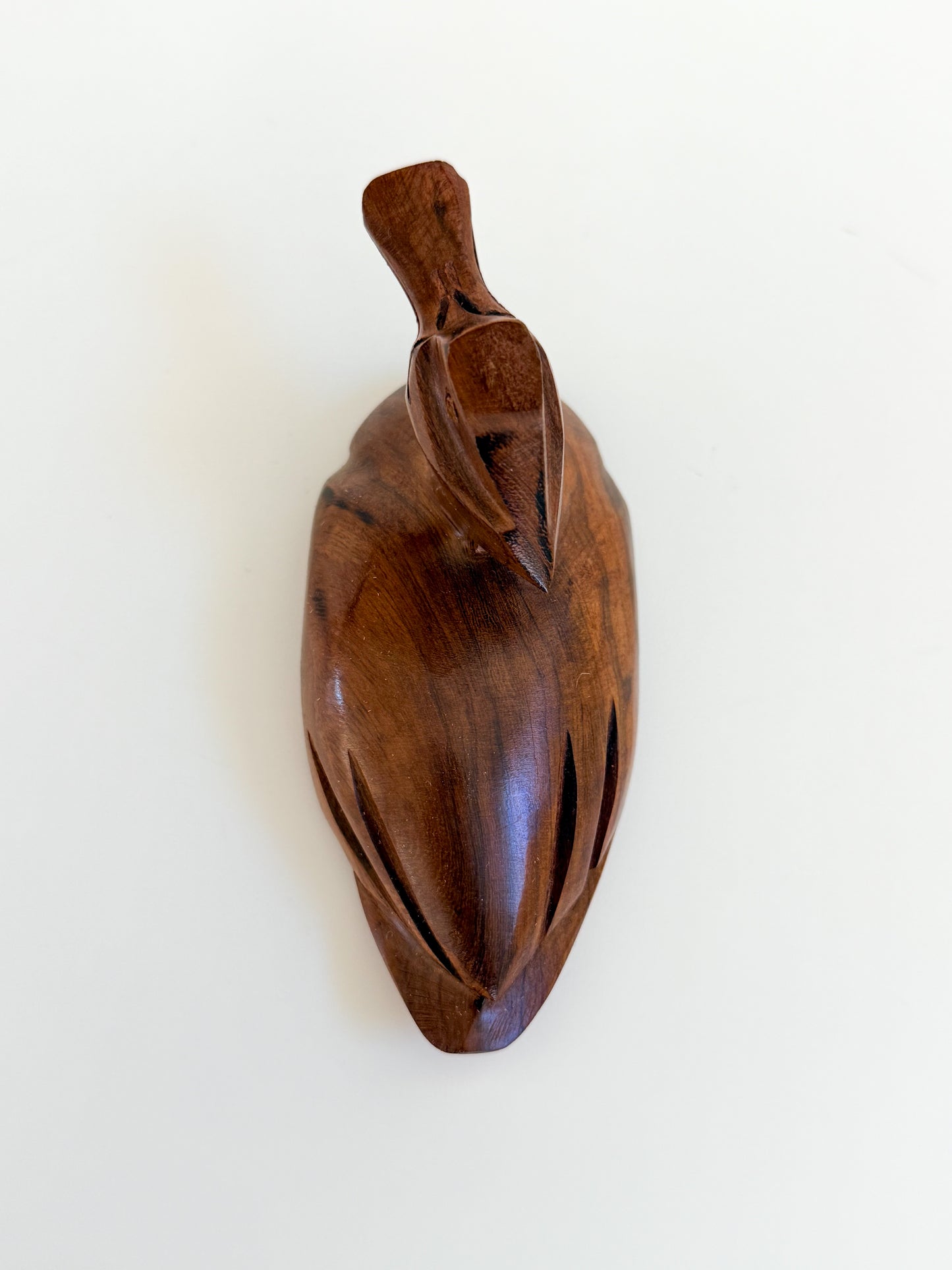 Hand-Carved Ironwood Duck | Rustic Western Decor
