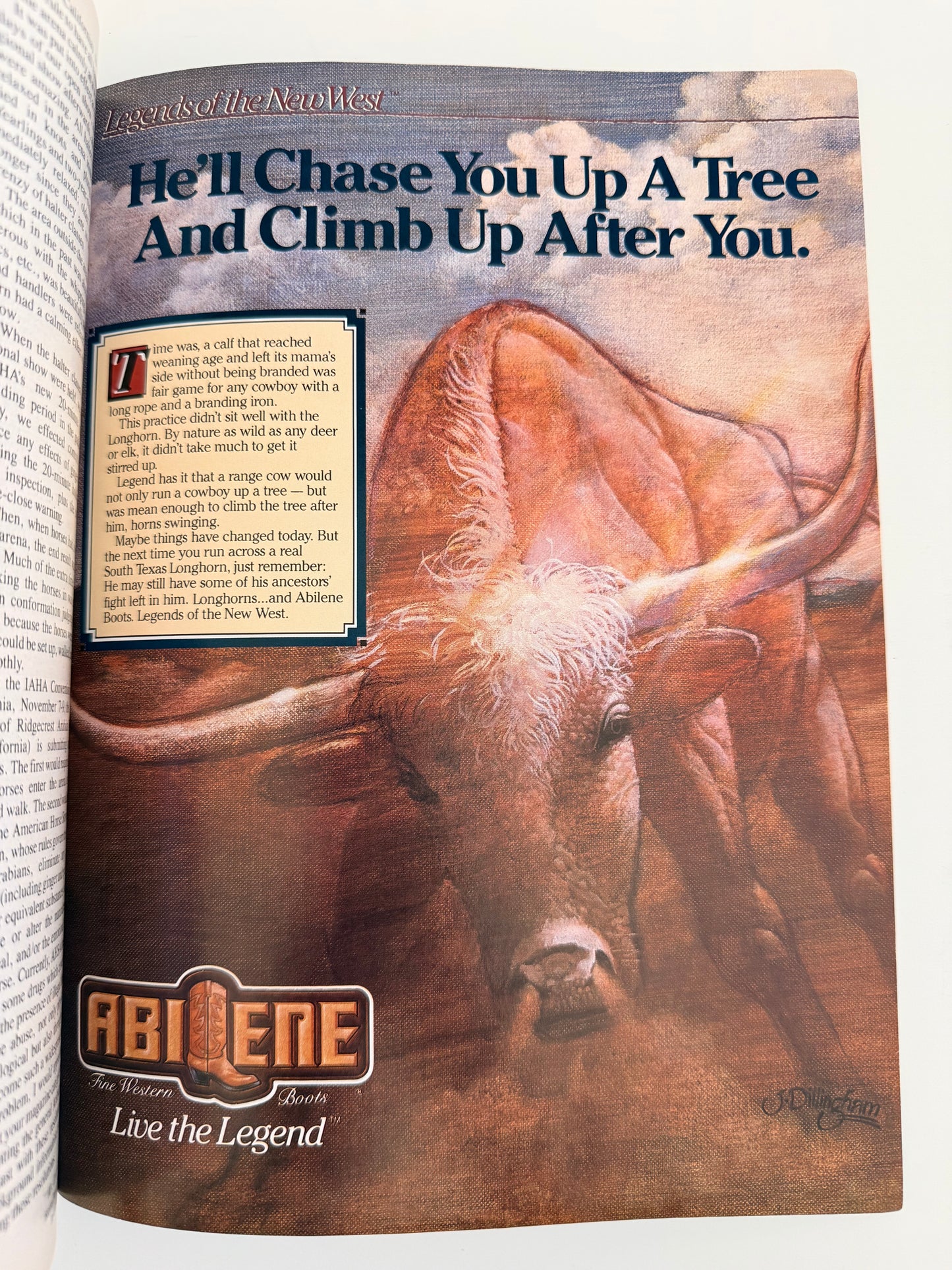Vintage Western Horseman Magazine 1985