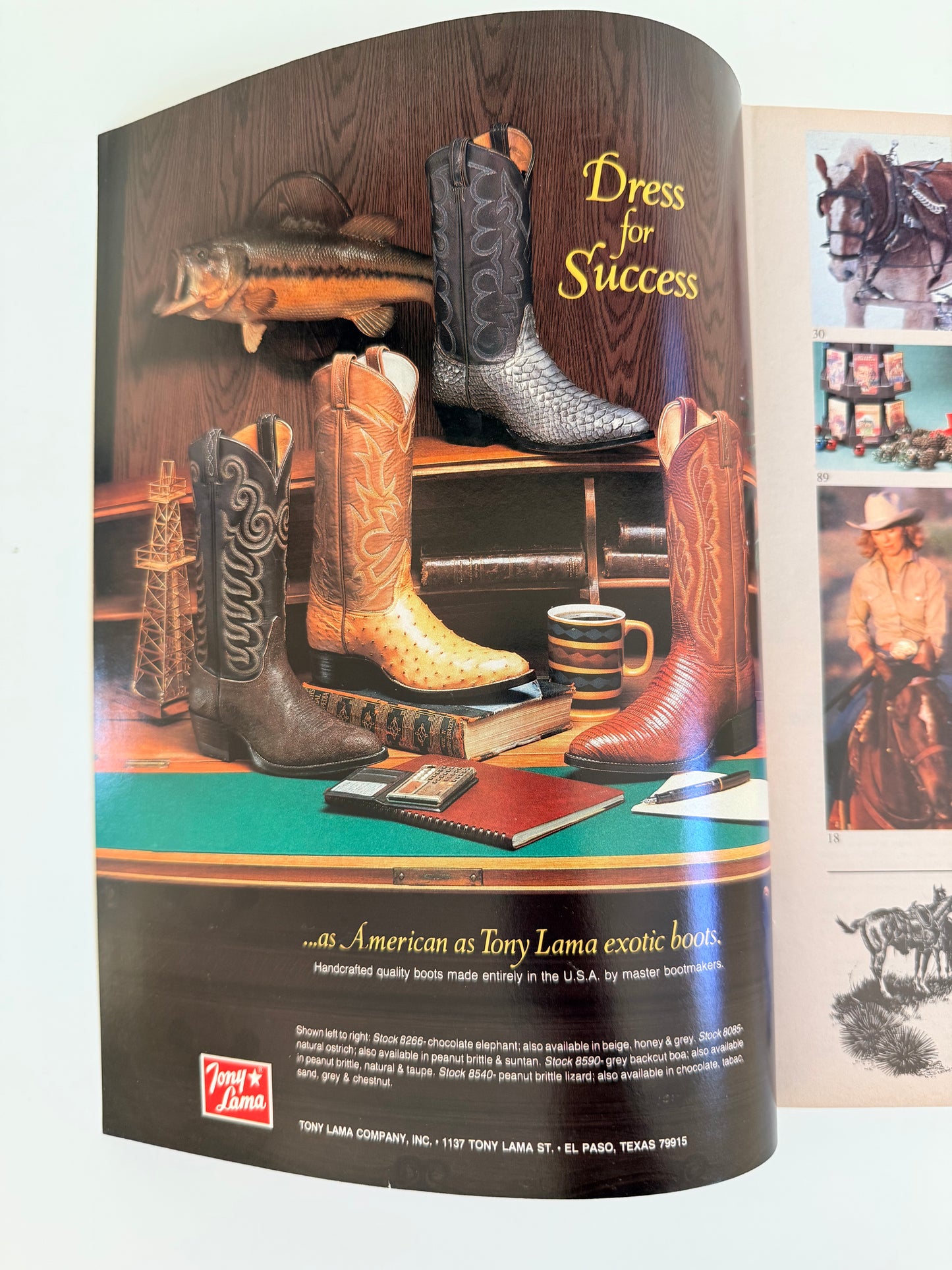 Vintage Western Horseman Magazine 1985