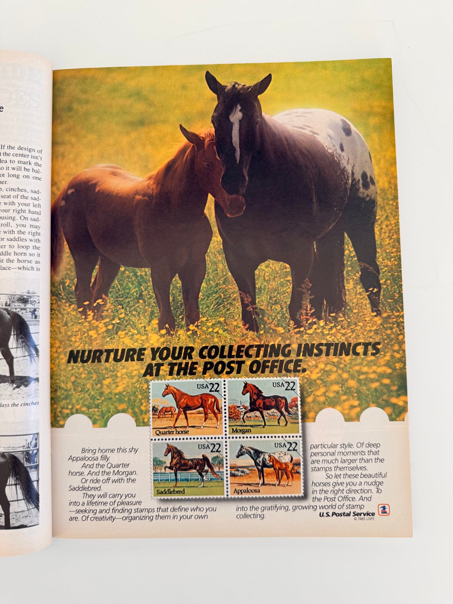 Vintage Western Horseman Magazine 1985