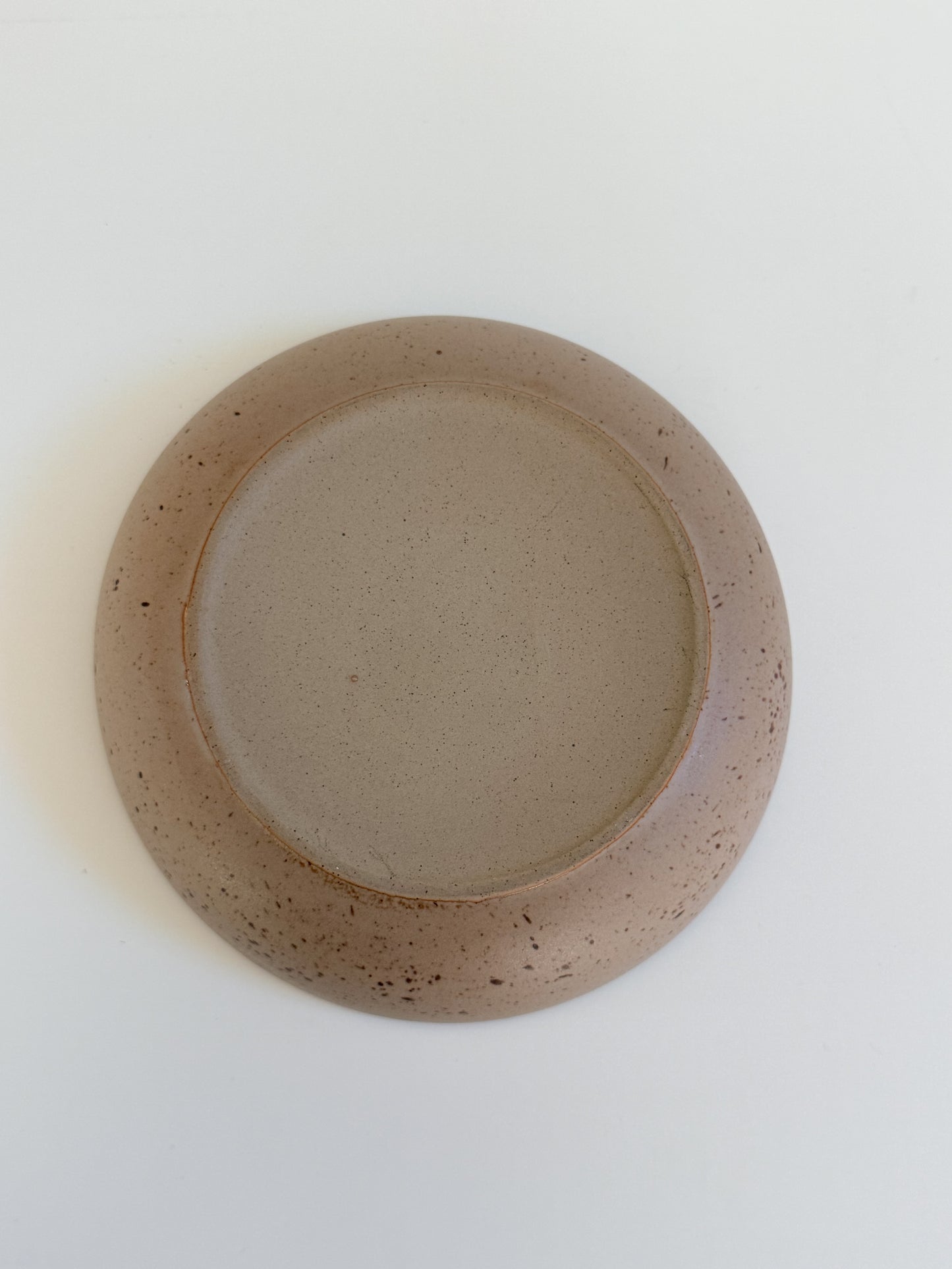 Thrifted Flower Stoneware Bowl
