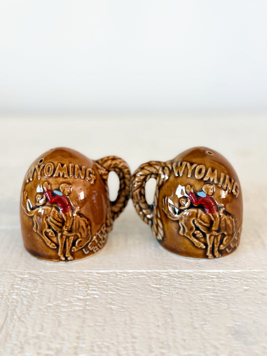 Vintage Wyoming Salt & Pep