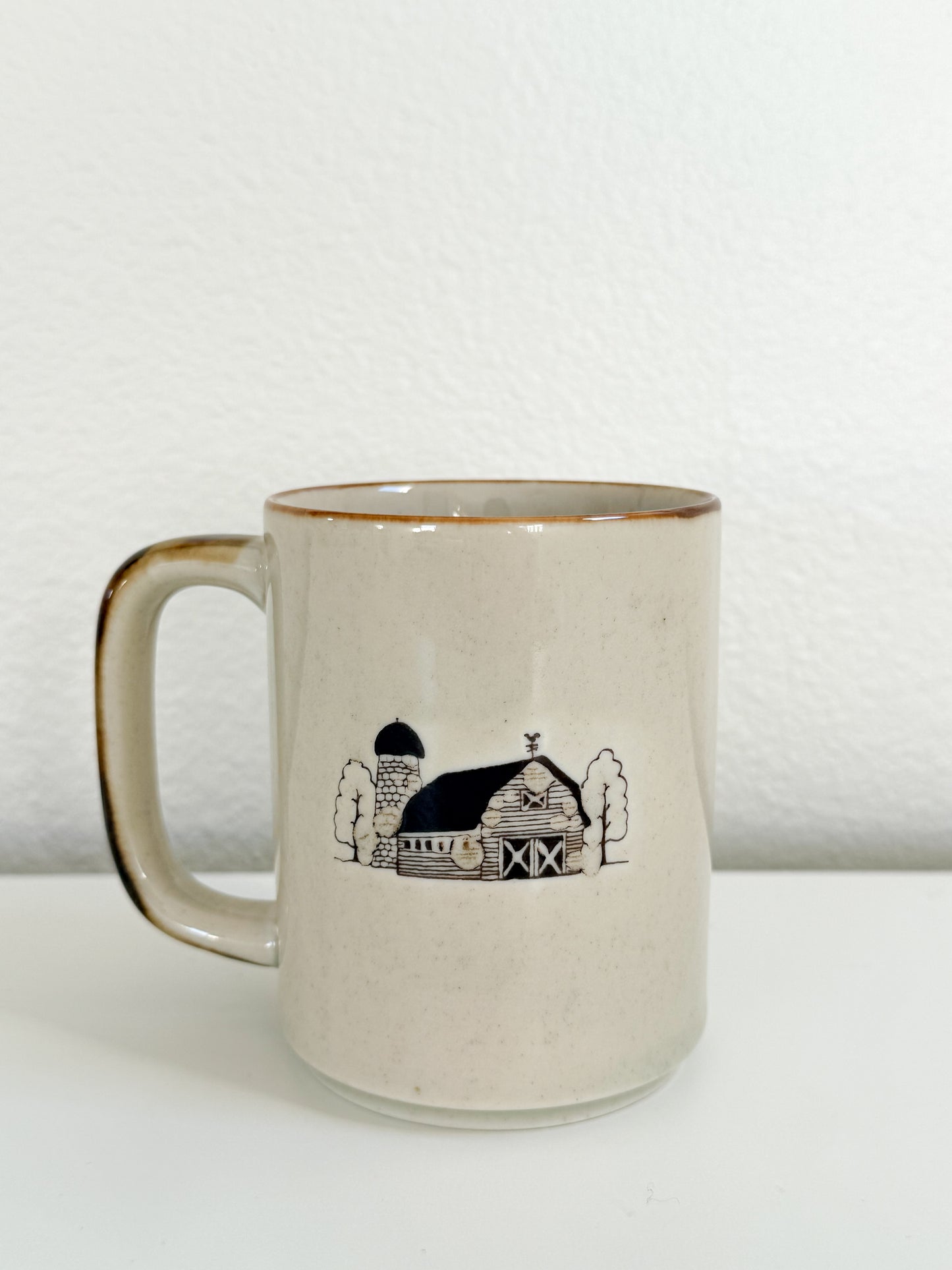 Vintage Cow Mug