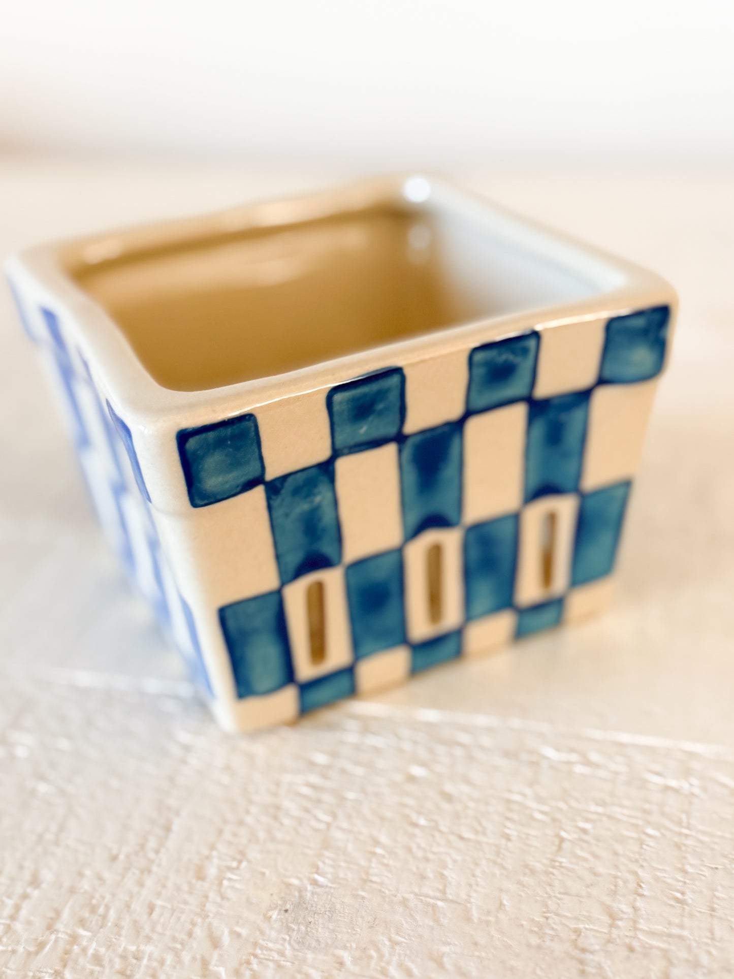 Stoneware Berry Basket