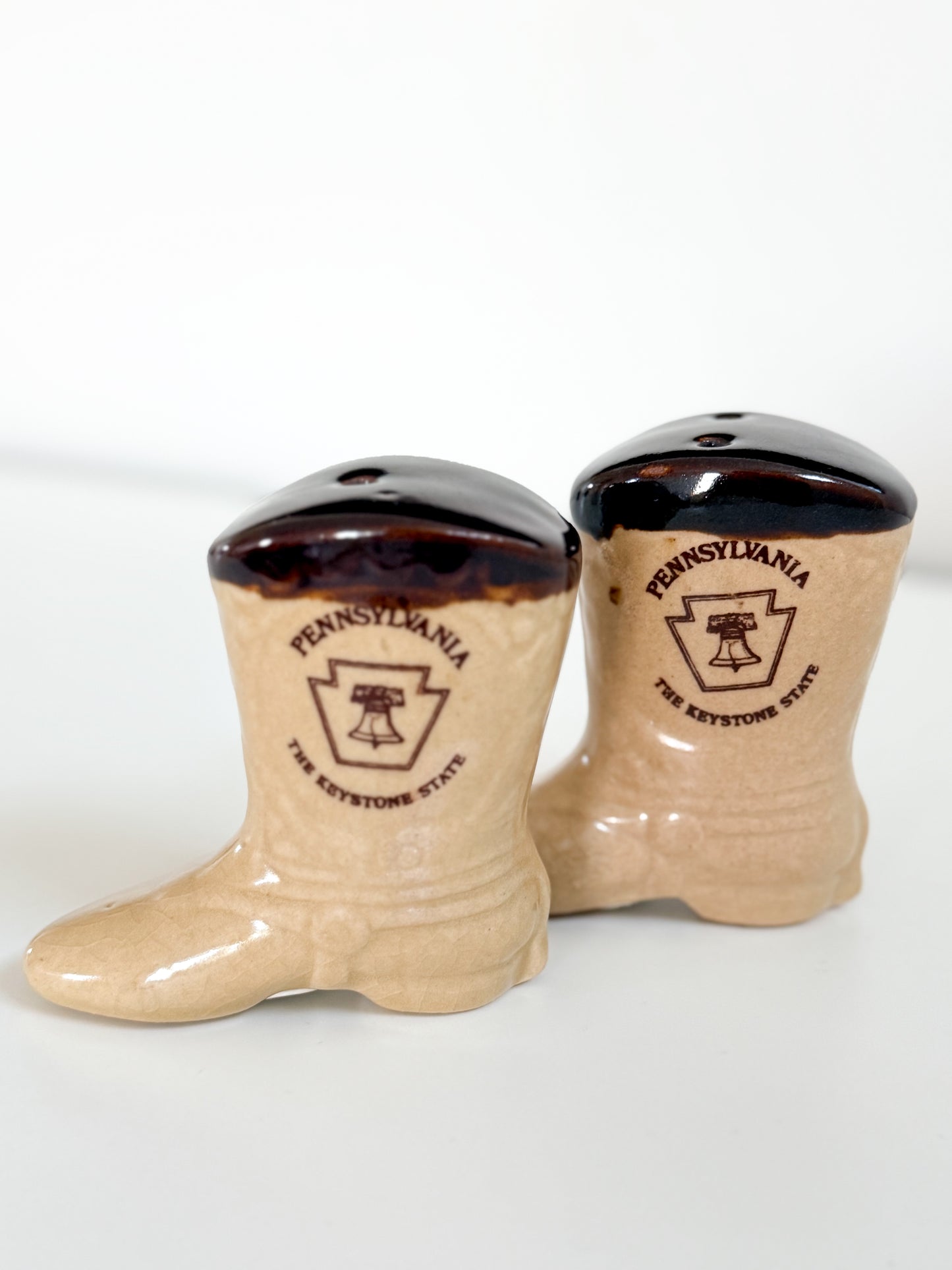 Vintage Pennsylvania Boot Salt & Pep