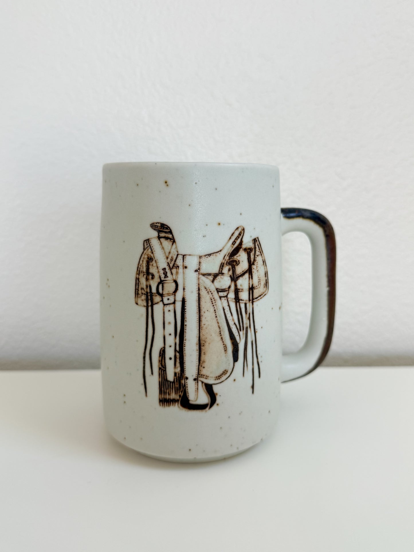 Vintage Saddle & Spurs Mug