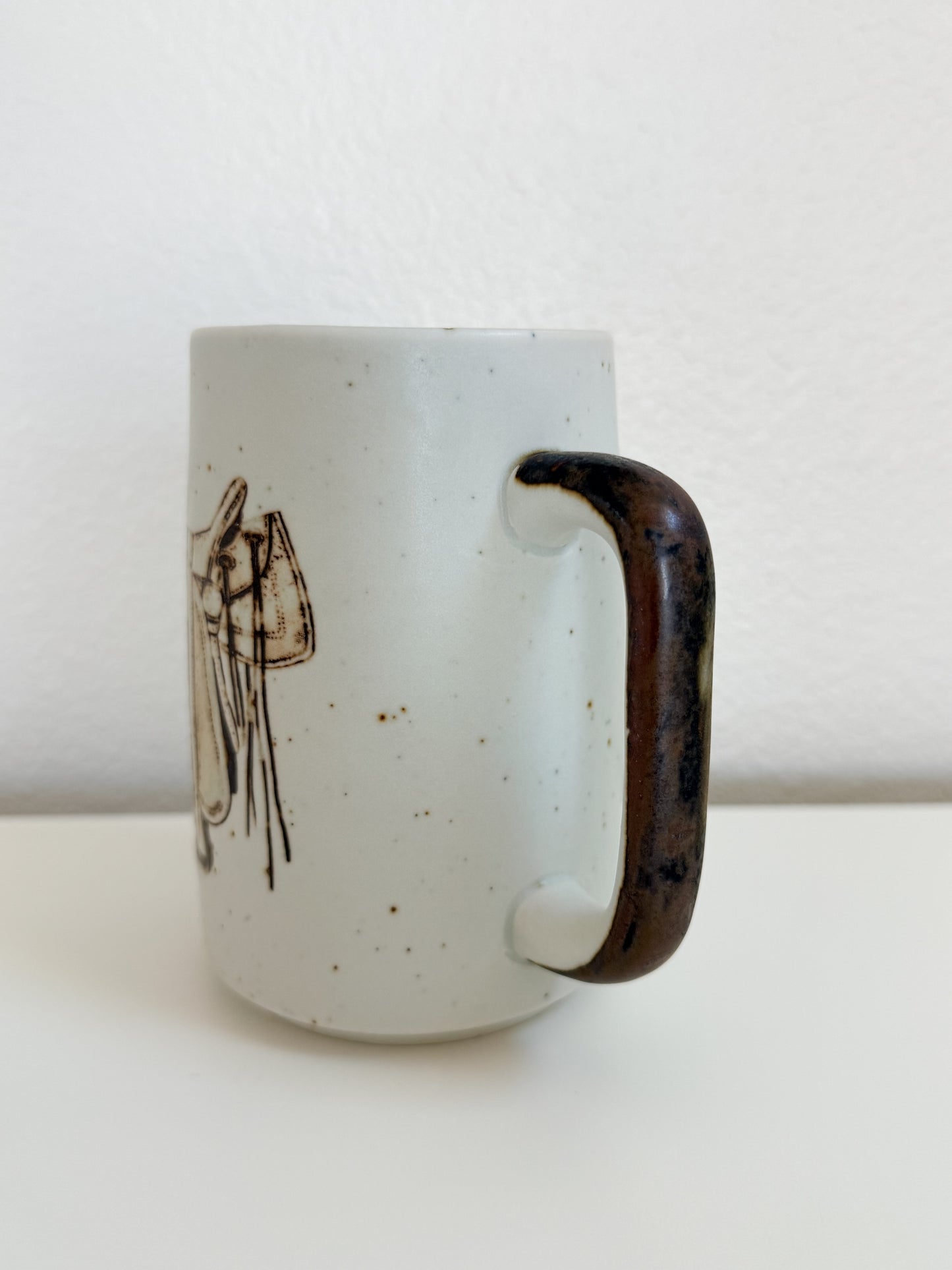 Vintage Saddle & Spurs Mug