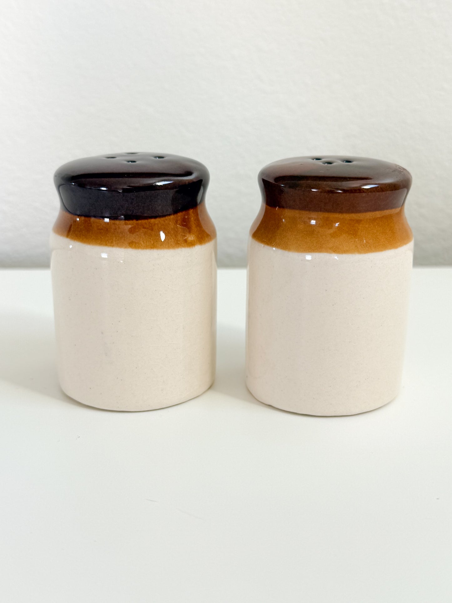 Vintage Home Sweet Home Salt & Pepper Shakers | Stoneware