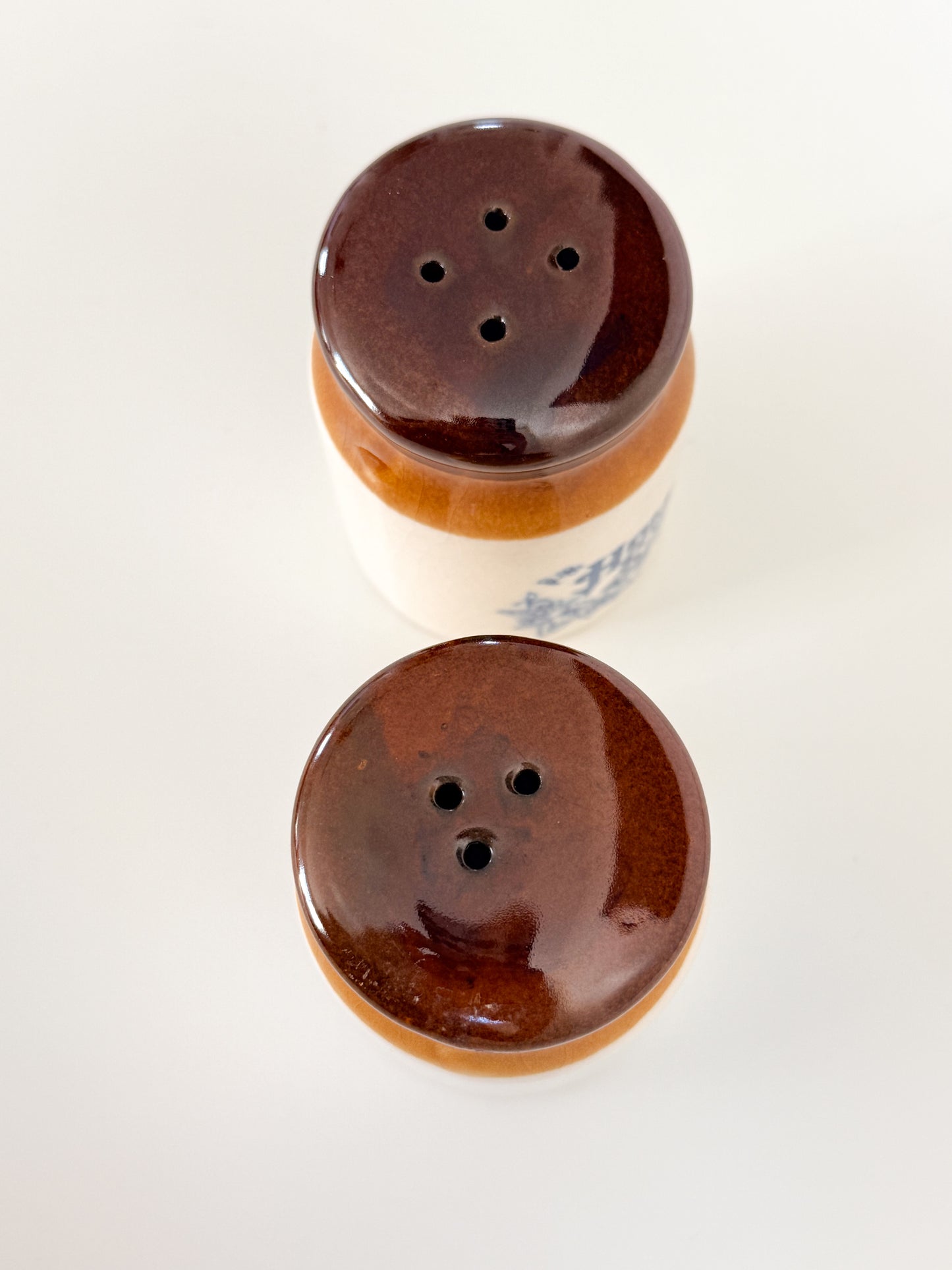 Vintage Home Sweet Home Salt & Pepper Shakers | Stoneware