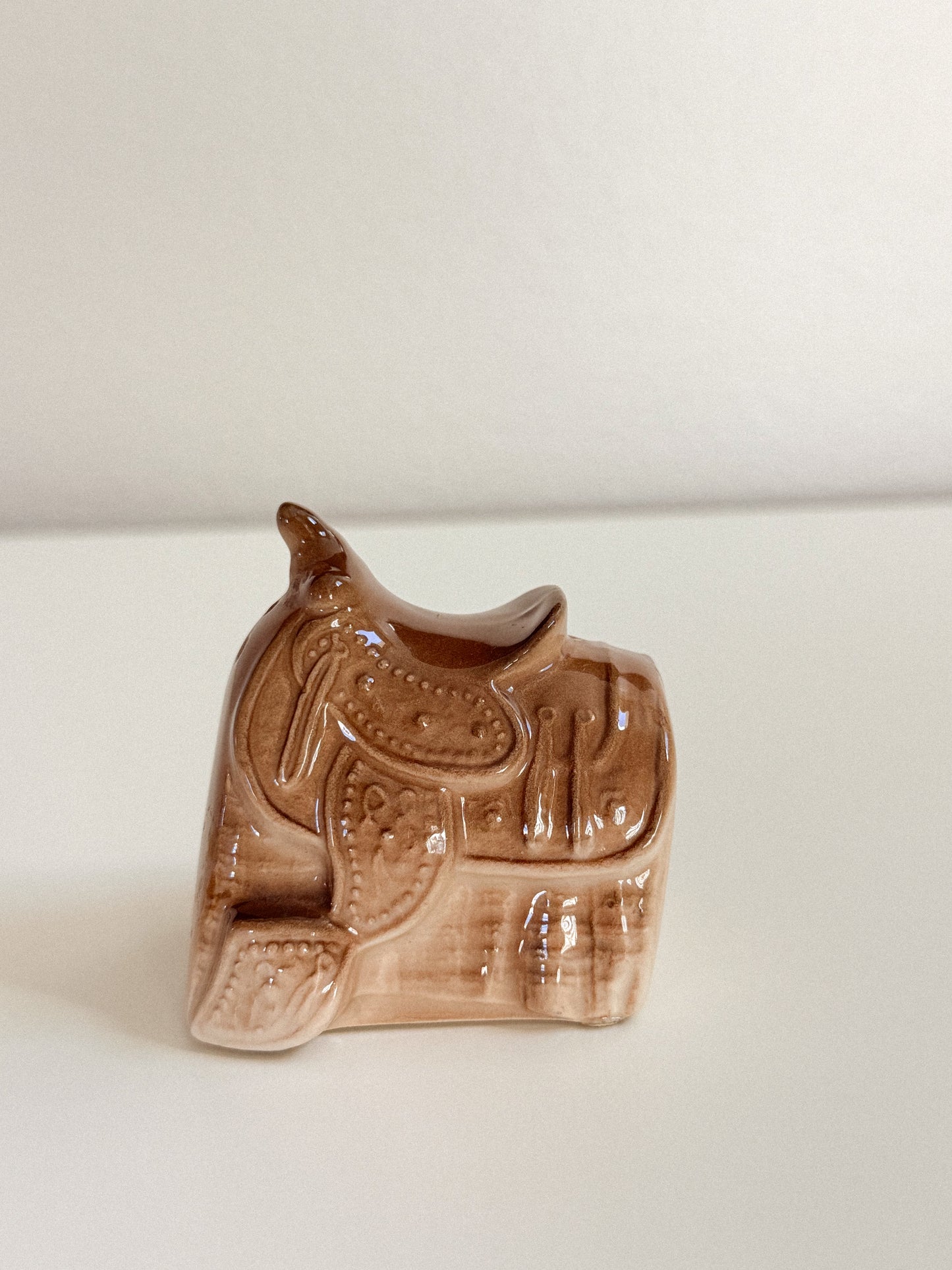 Vintage Single Saddle Salt Shaker