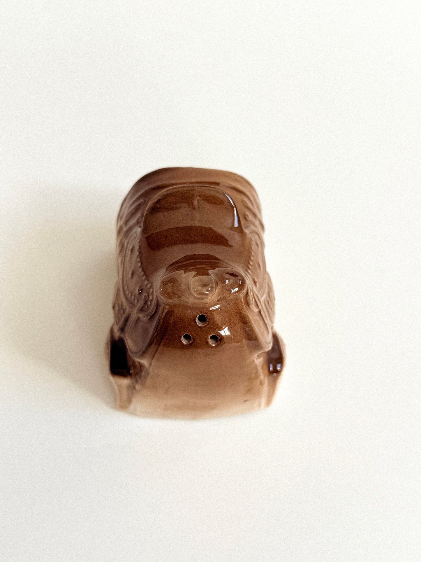 Vintage Single Saddle Salt Shaker