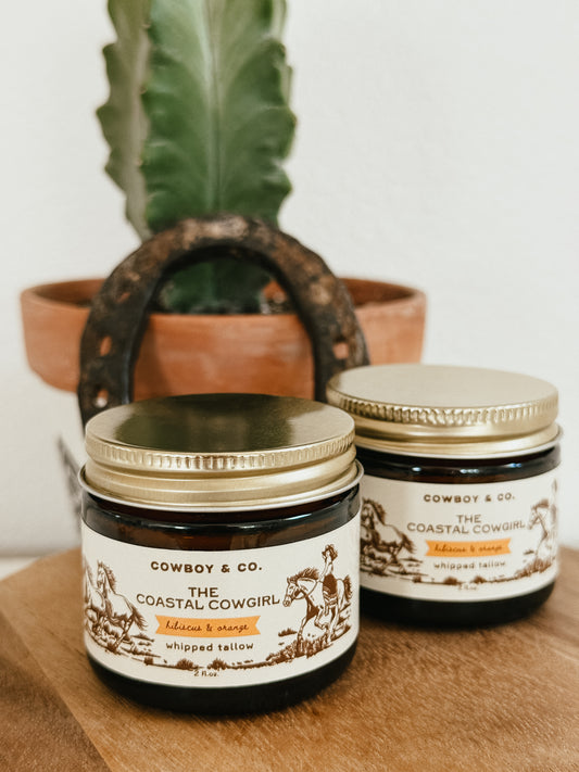 The Coastal Cowgirl Organic Hibiscus & Orange Whipped Tallow