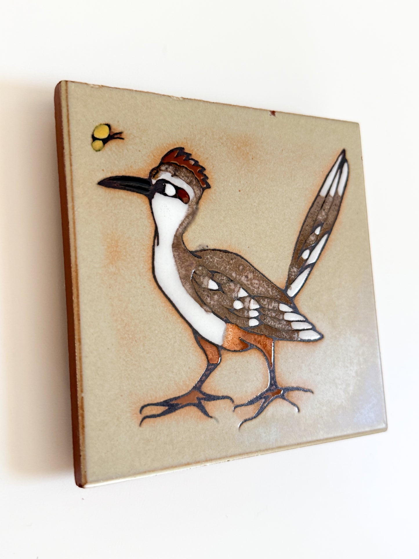 Vintage Roadrunner Tile Coaster