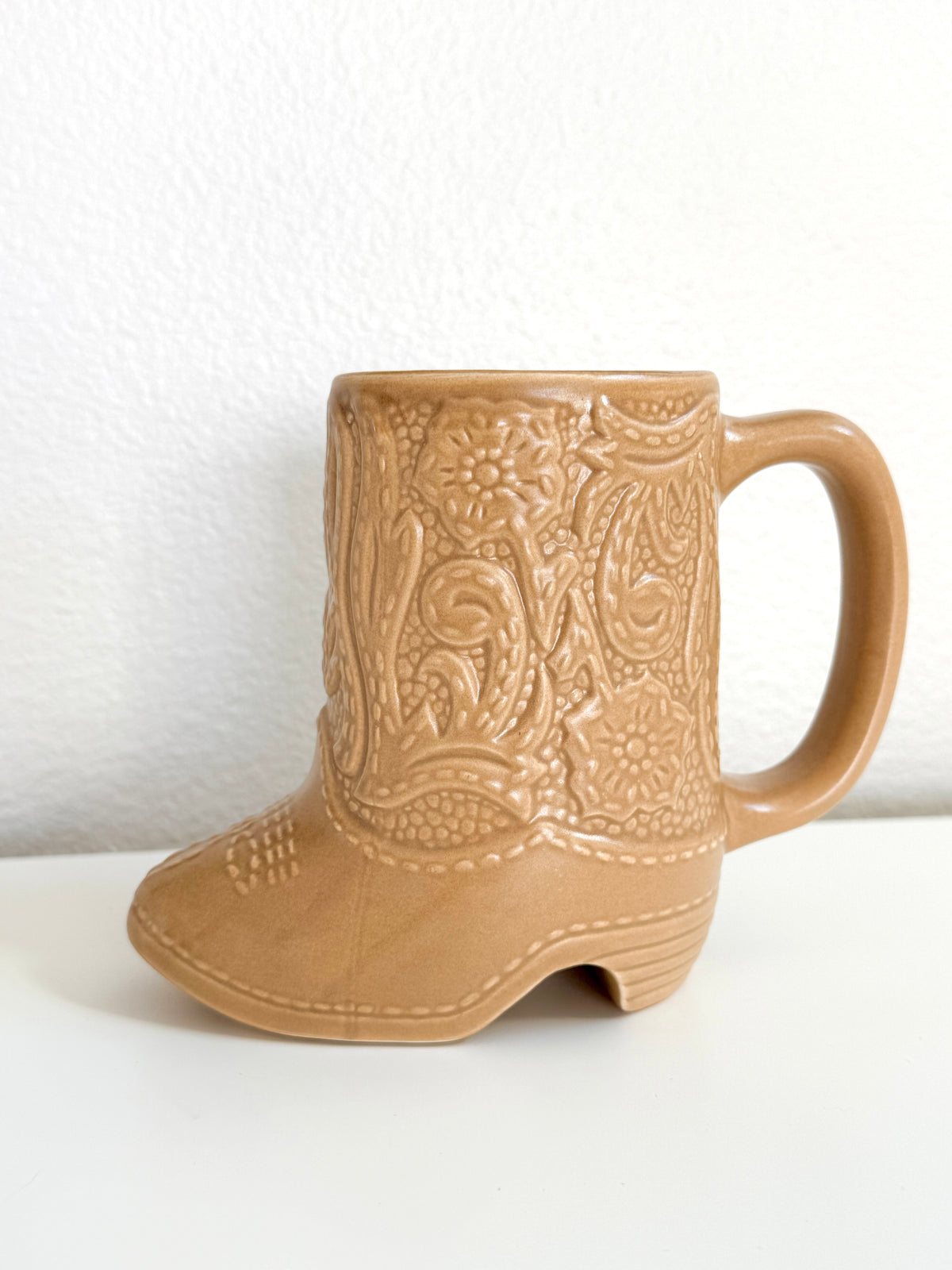 Vintage Cowboy Boot Mug