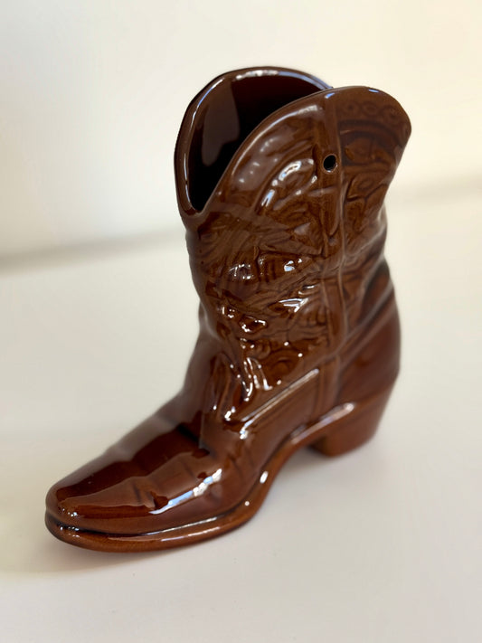 Vintage Frankoma  Boot Vase (Larger size)