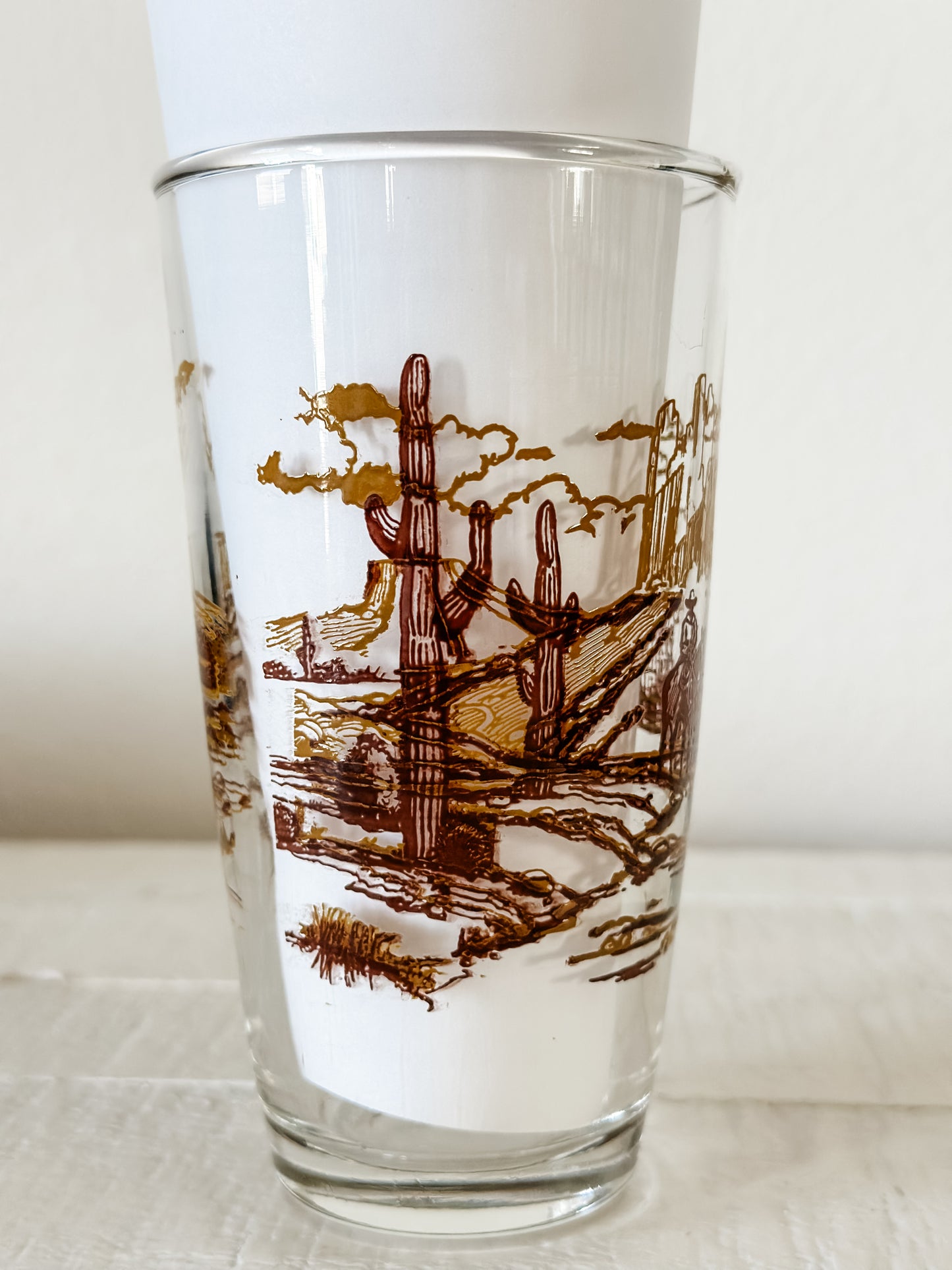 Vintage Western Drinking Glasses (Set)