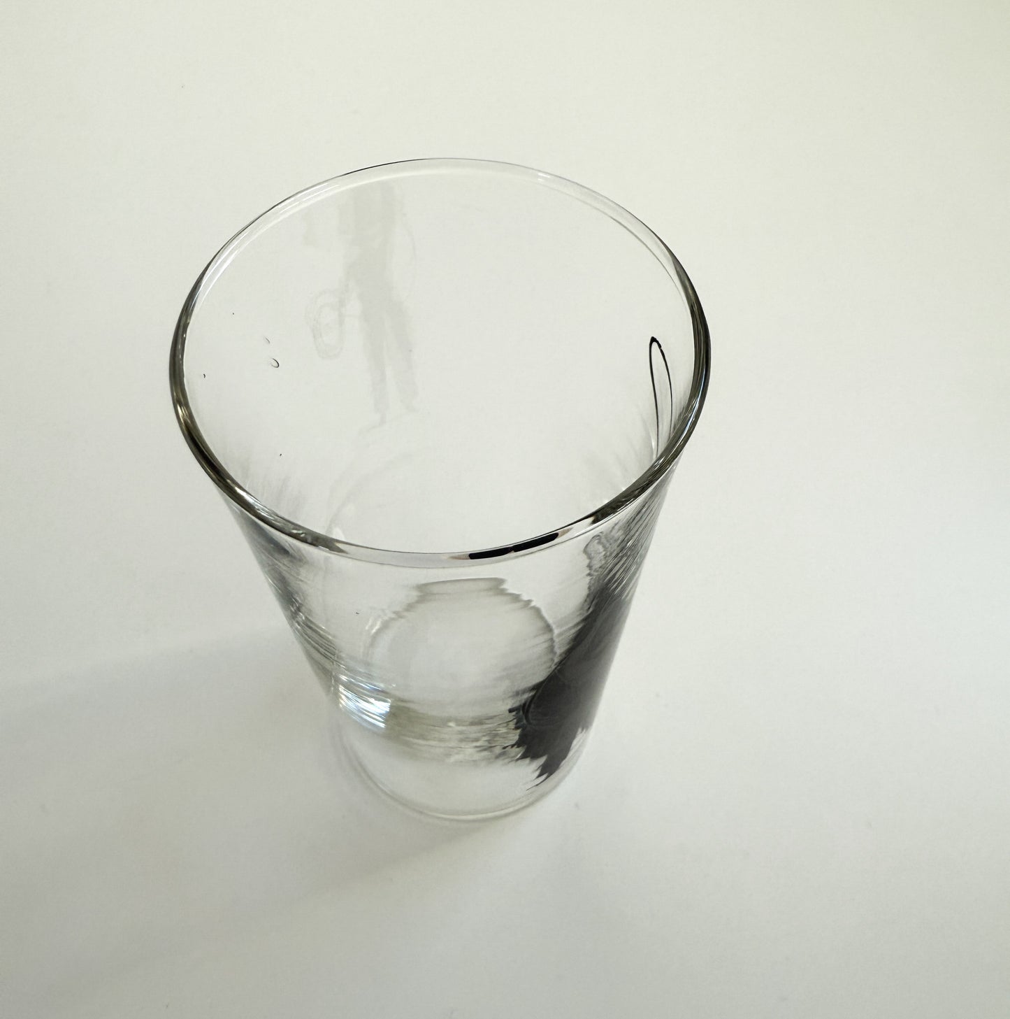 Vintage Cowboy Drinking Glass