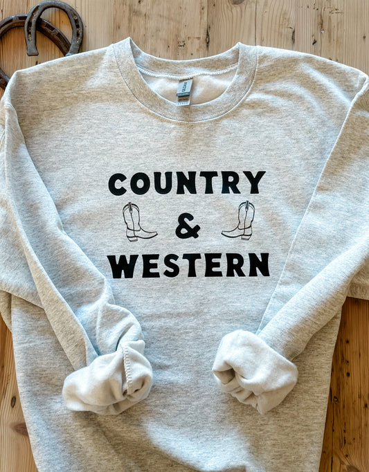 Country and Western Crewneck