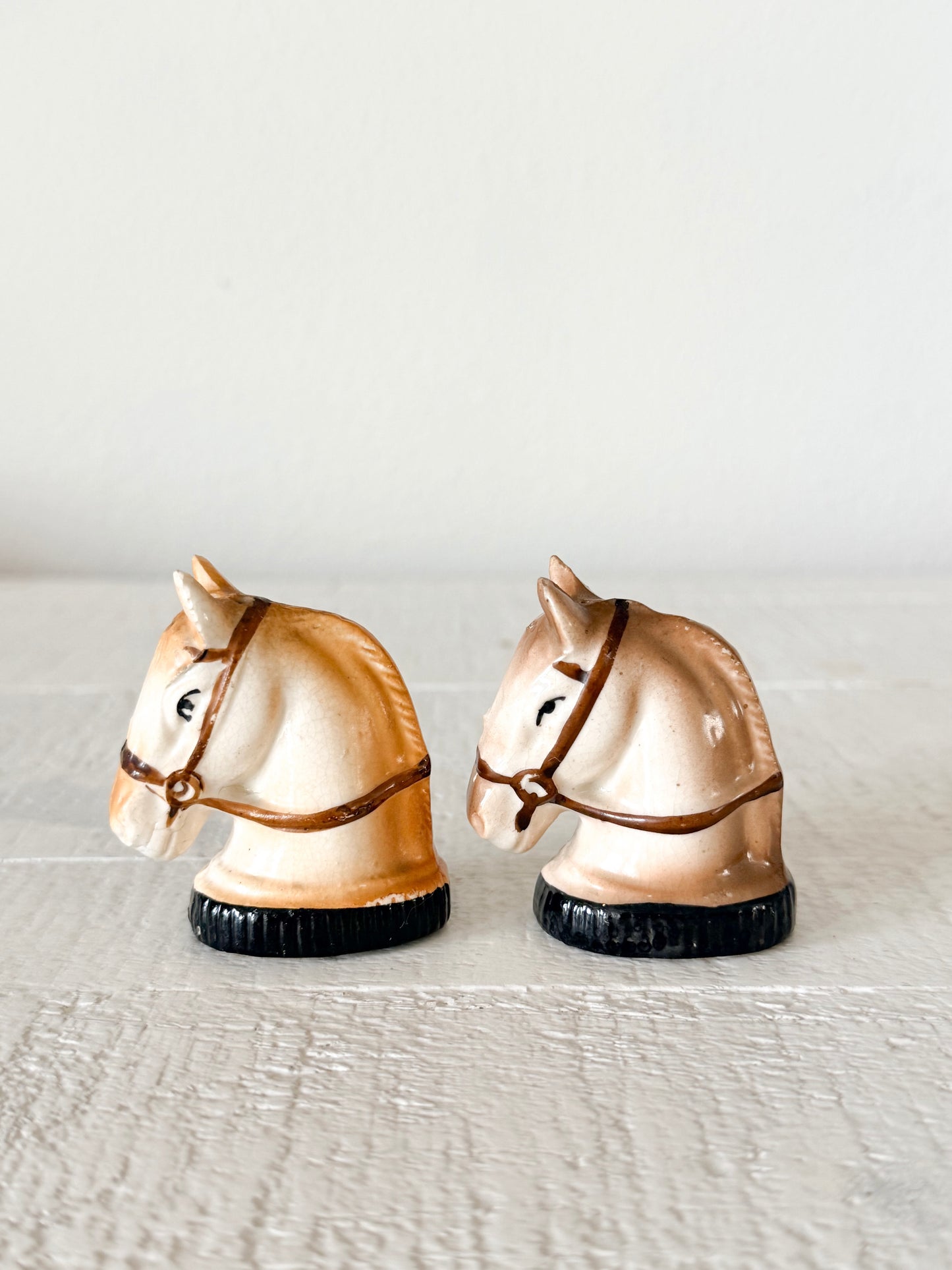 Vintage Horse Salt & Pepper