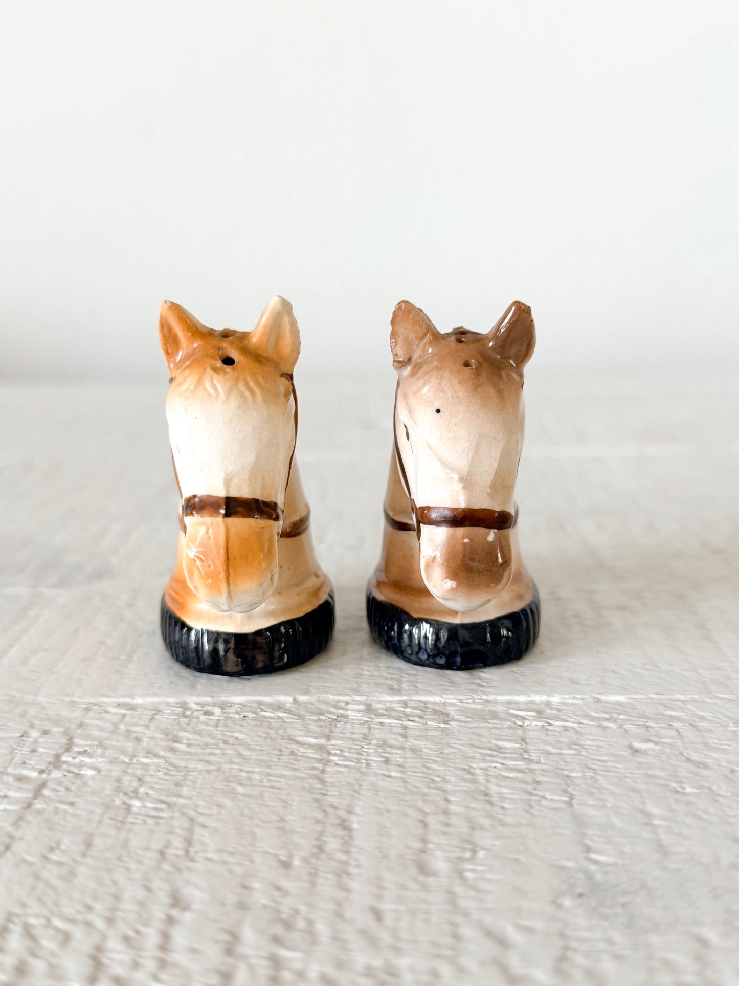 Vintage Horse Salt & Pepper