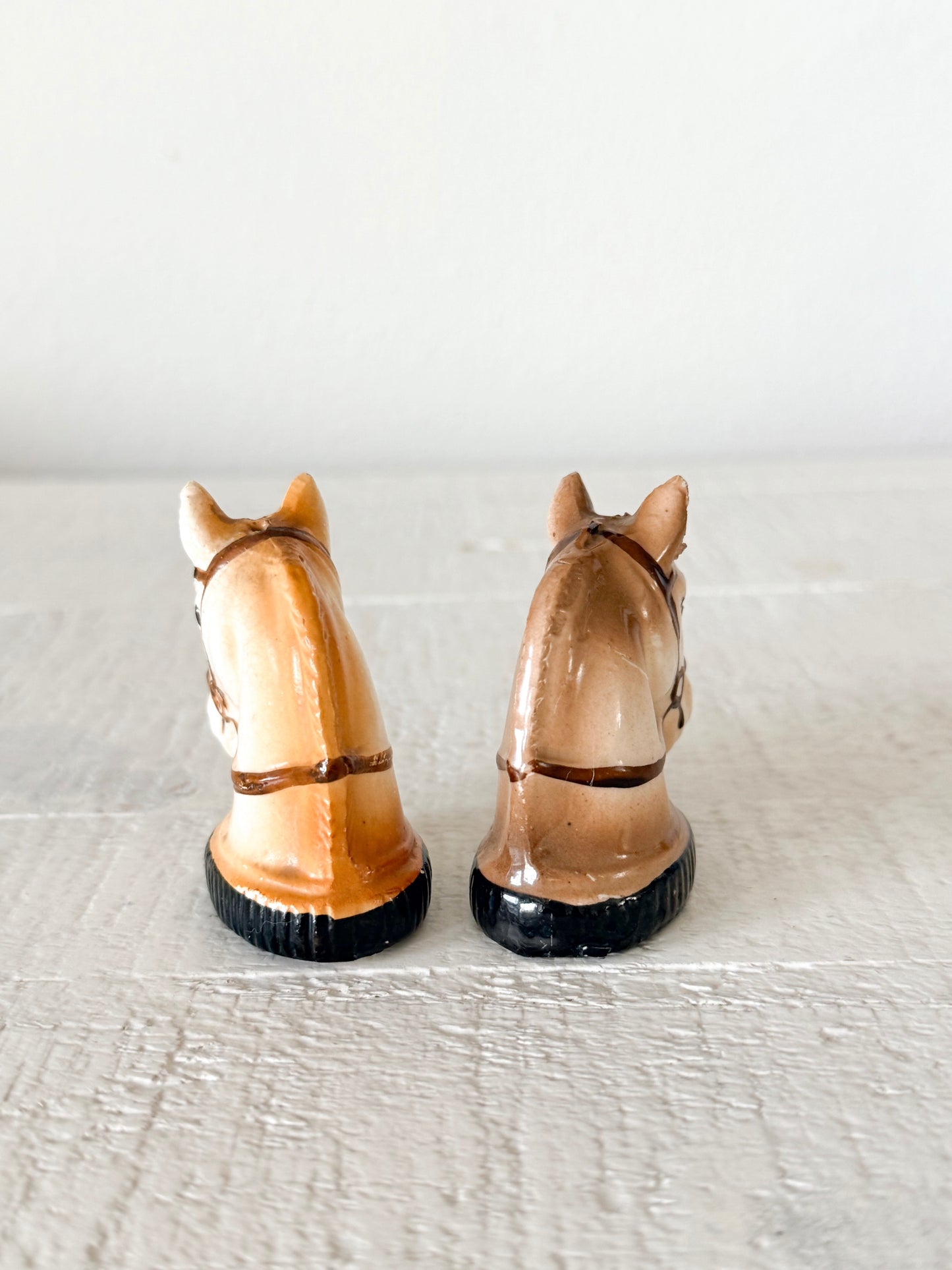 Vintage Horse Salt & Pepper