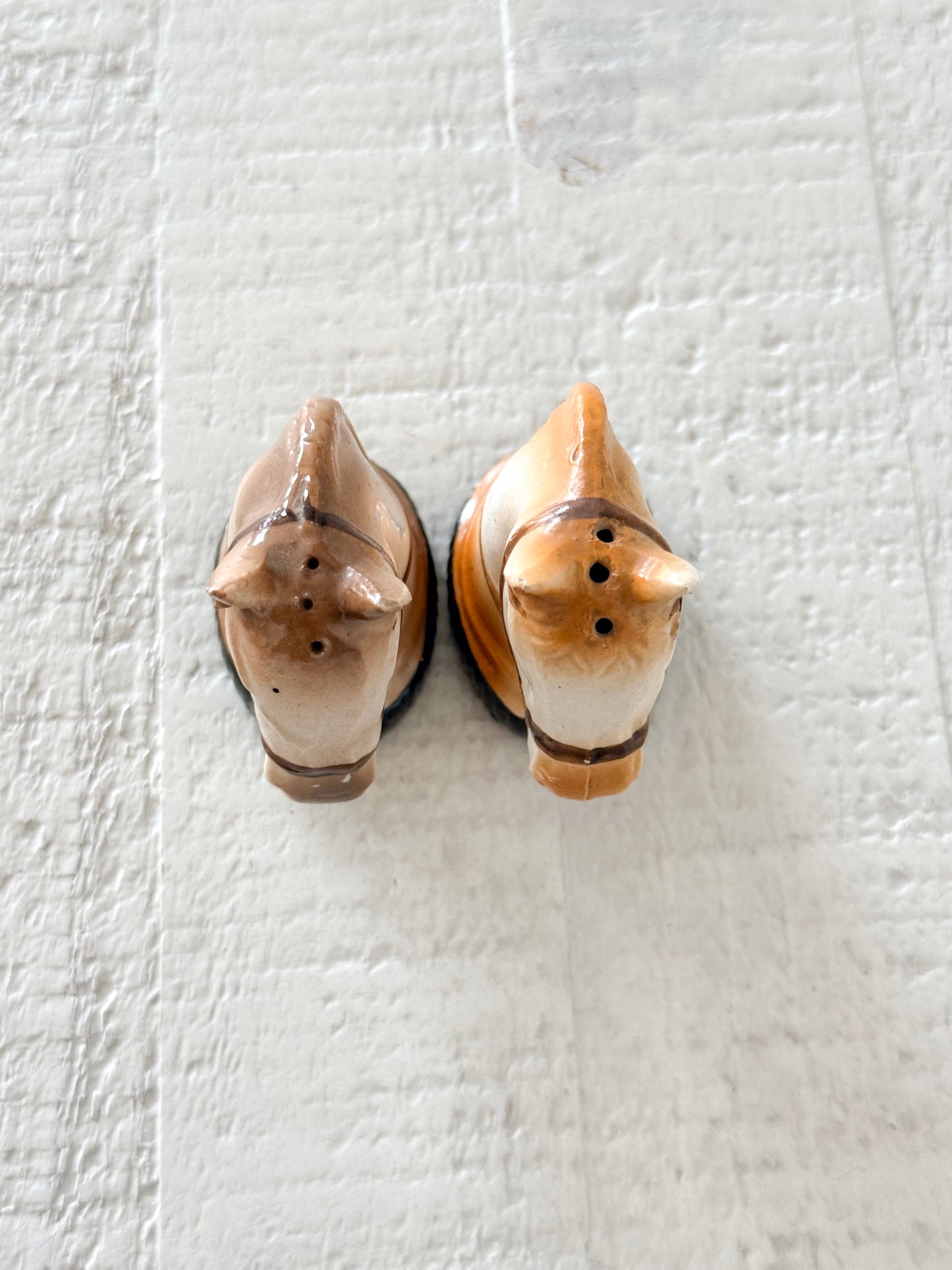 Vintage Horse Salt & Pepper