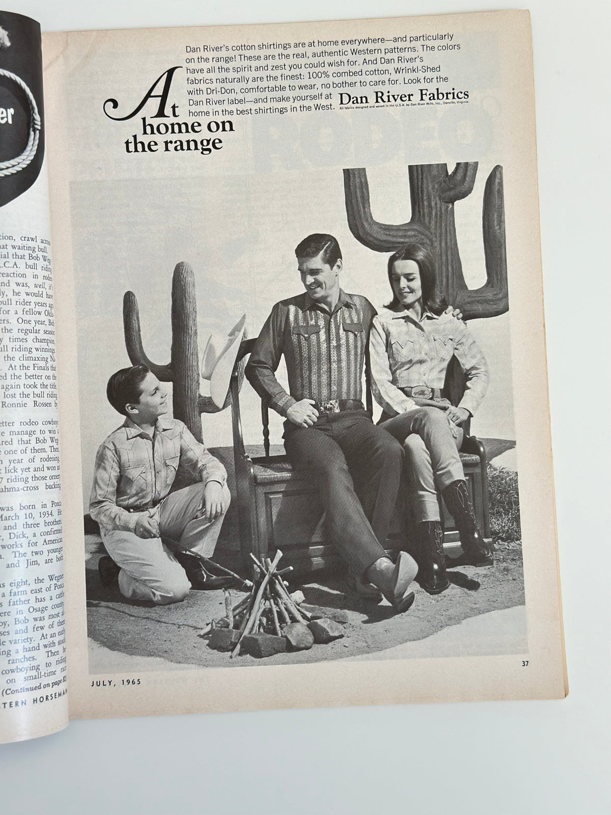 Vintage Western Horseman Magazine 1965