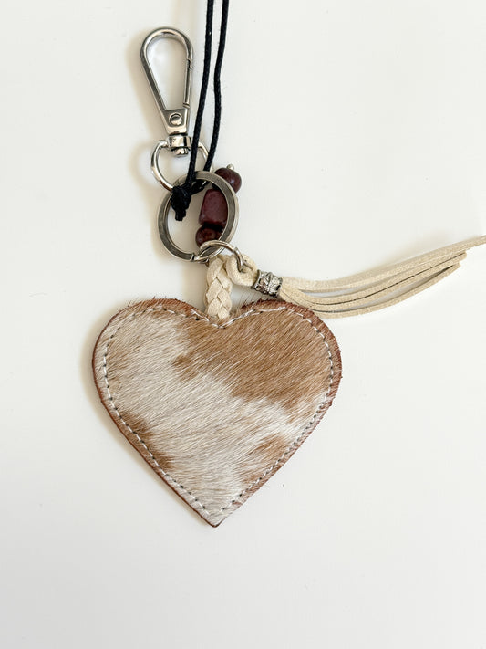 Heart Bag Charm/Key Chain