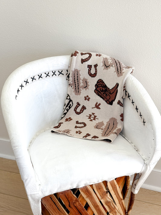 Wild West Baby Blanket