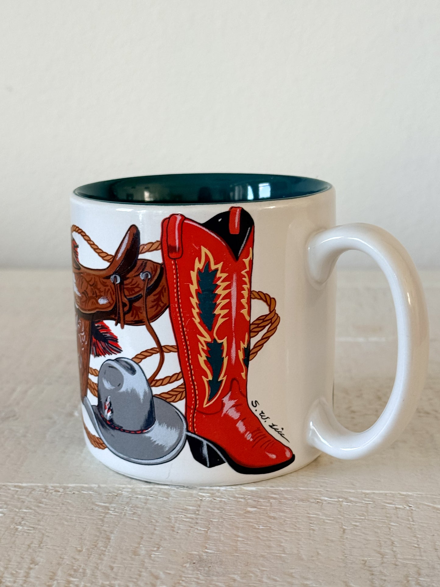 Vintage Western Mug