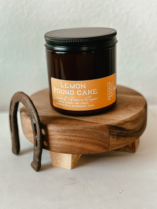 Lemon Pound Cake Candle