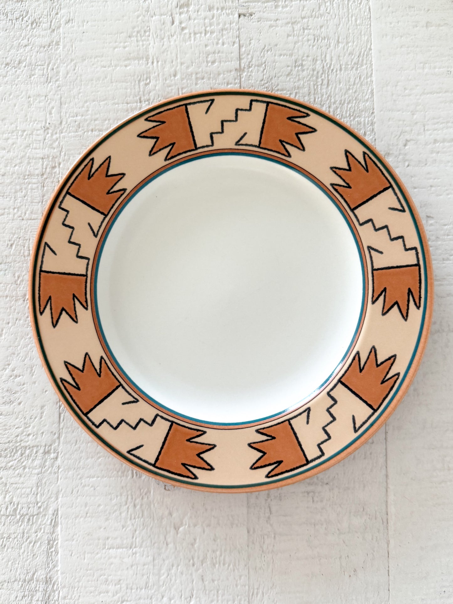 Vintage Southwestern Salad Plate