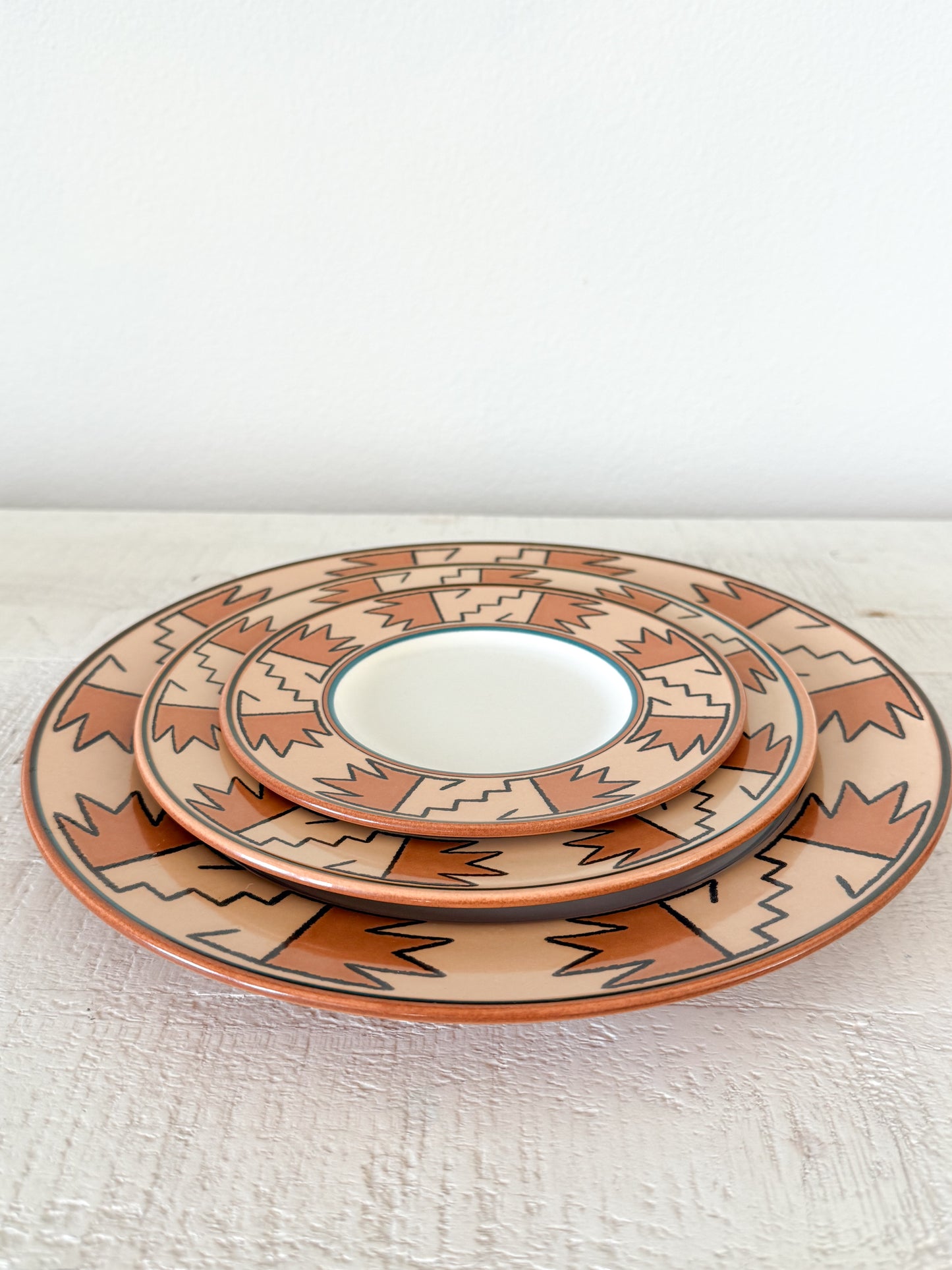 Vintage Southwestern Salad Plate
